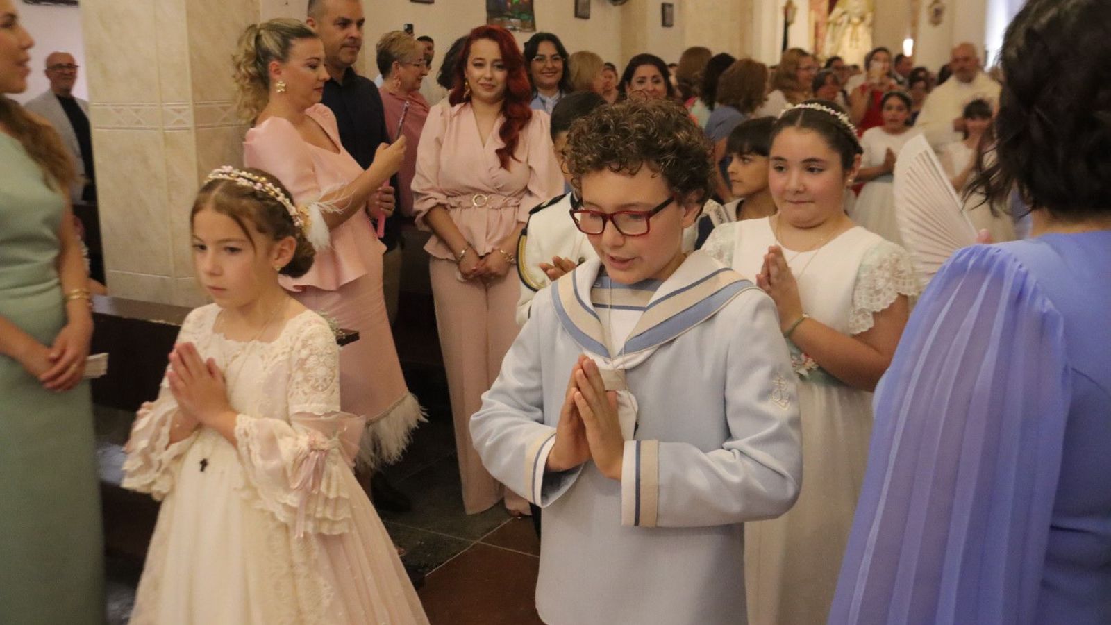 Comuniones en la parroquia de San Juan de Dios