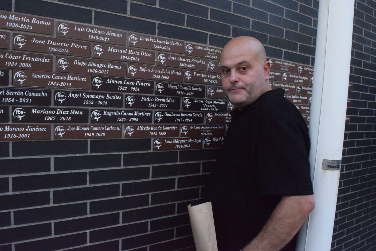 La  RFFCE celebra el primer acto de 'El muro del recuerdo' de la temporada