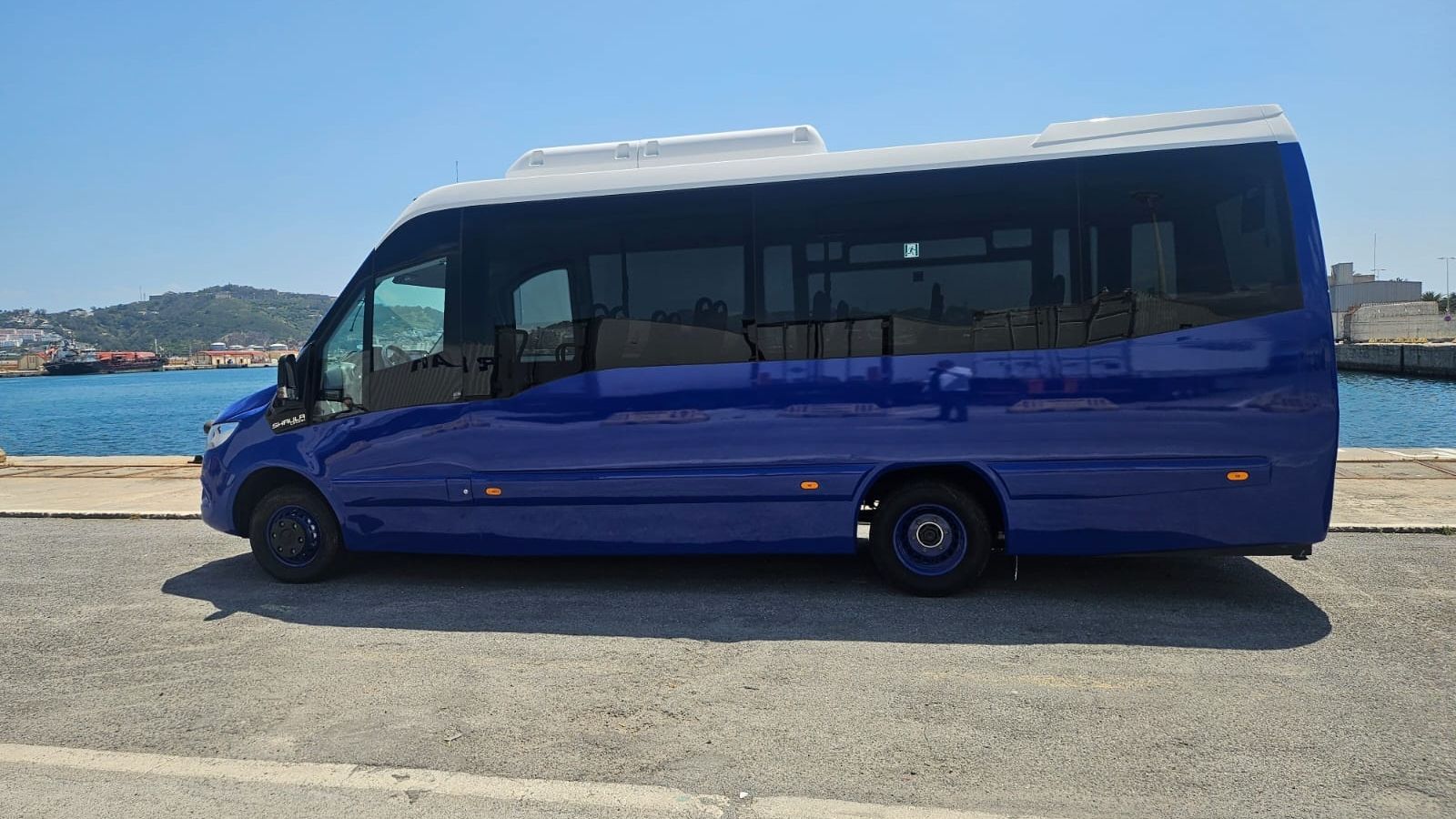 Los microbuses han llegado a Ceuta a mediados de esta semana