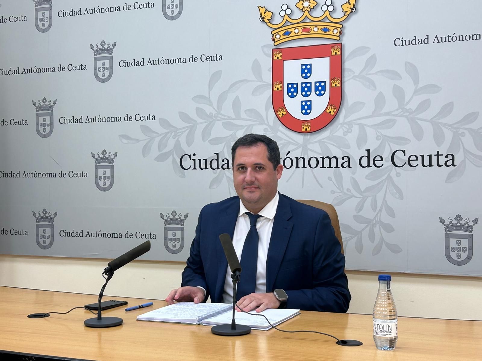 El portavoz del Gobierno, Alejandro Ramírez, este martes tras el Consejo