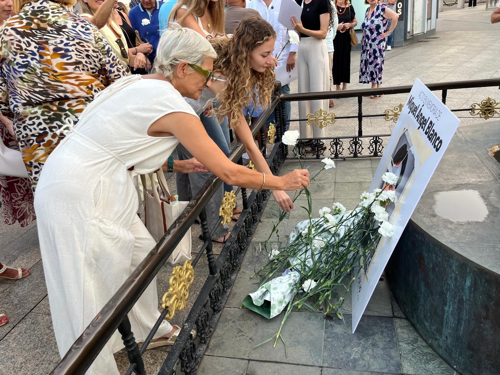 Homenaje del PP a las víctimas del terrorismo con motivo del 29 aniversario del asesinato de Miguel Ángel Blanco