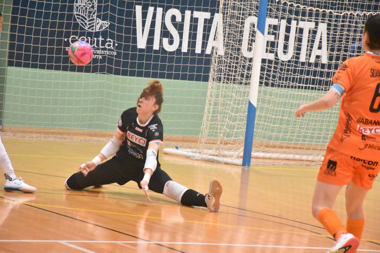 Partido AD Ceuta frente al Burela