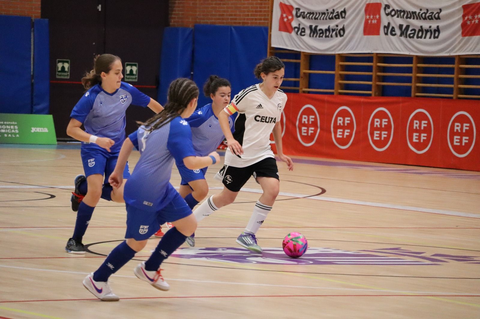 Las selecciones Sub-12 de Ceuta en el Nacional