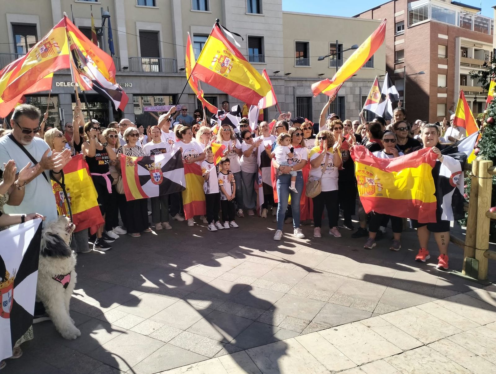 Un momento de la manifestación