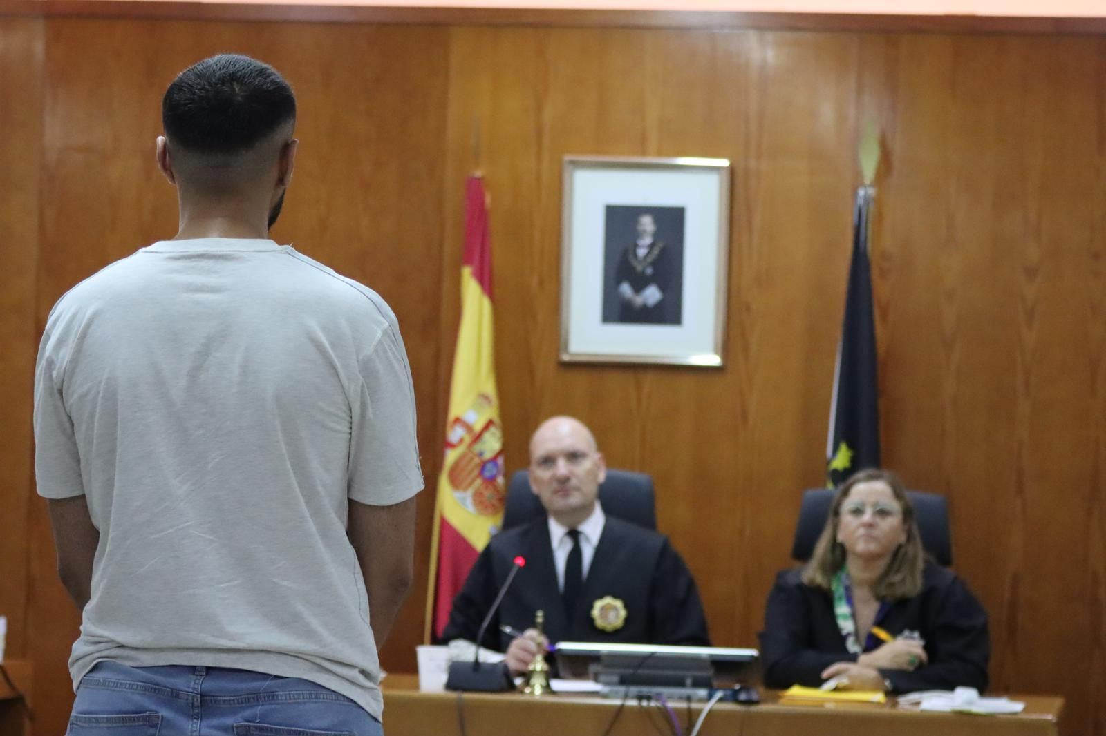 'Castaña' declara ante el tribunal.