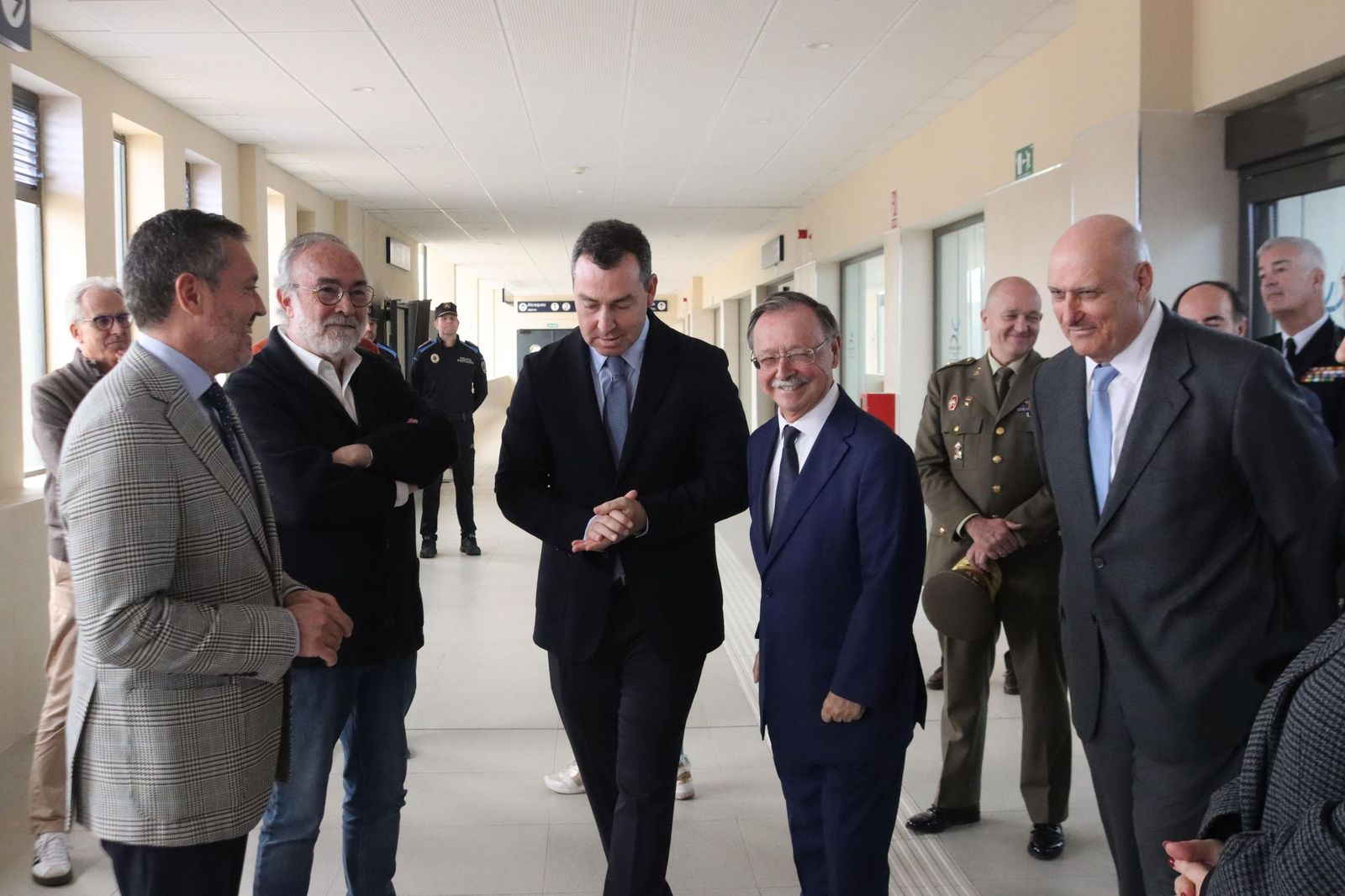 Así ha sido la visita del presidente de Puertos del Estado a la Estación Marítima