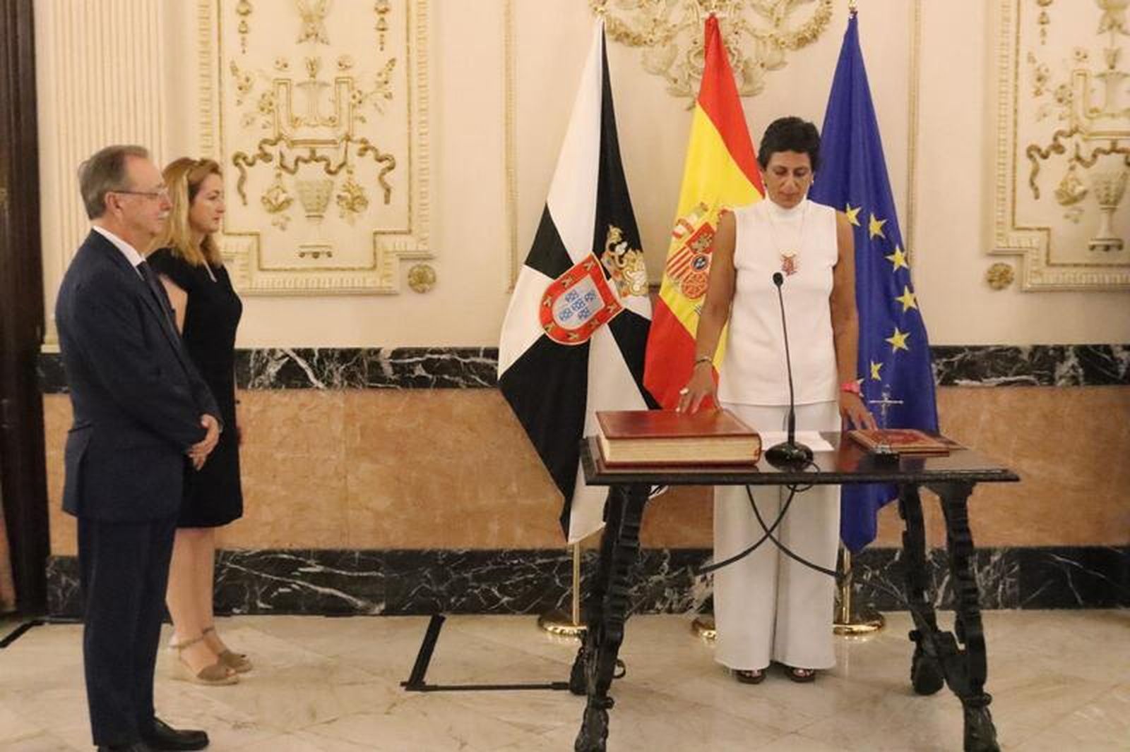 Chandiramani promete su nuevo cargo como vicepresidenta segunda/FOTO REDUAN