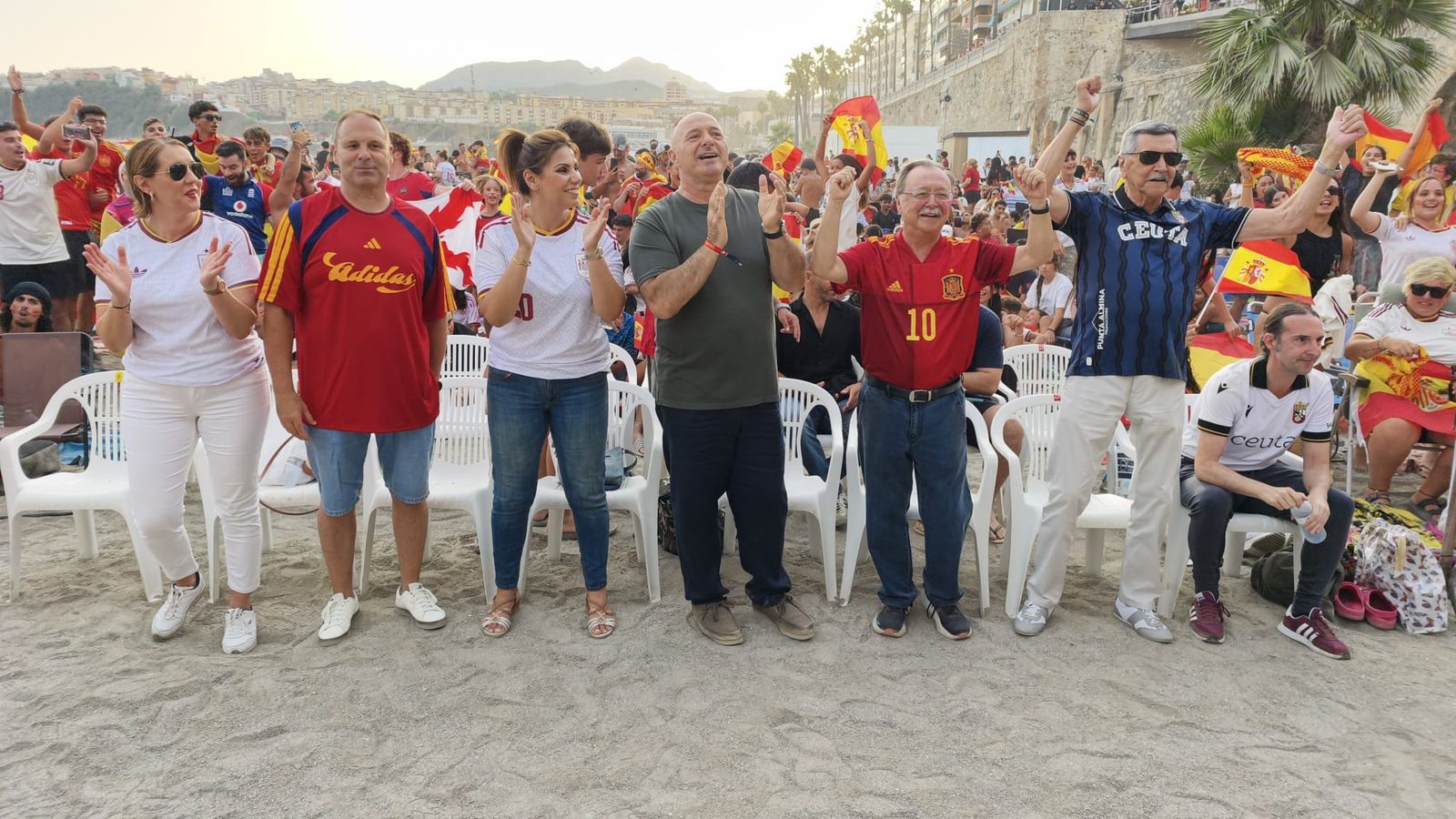 Ceuta enloqueció con España, Campeona del Mundo