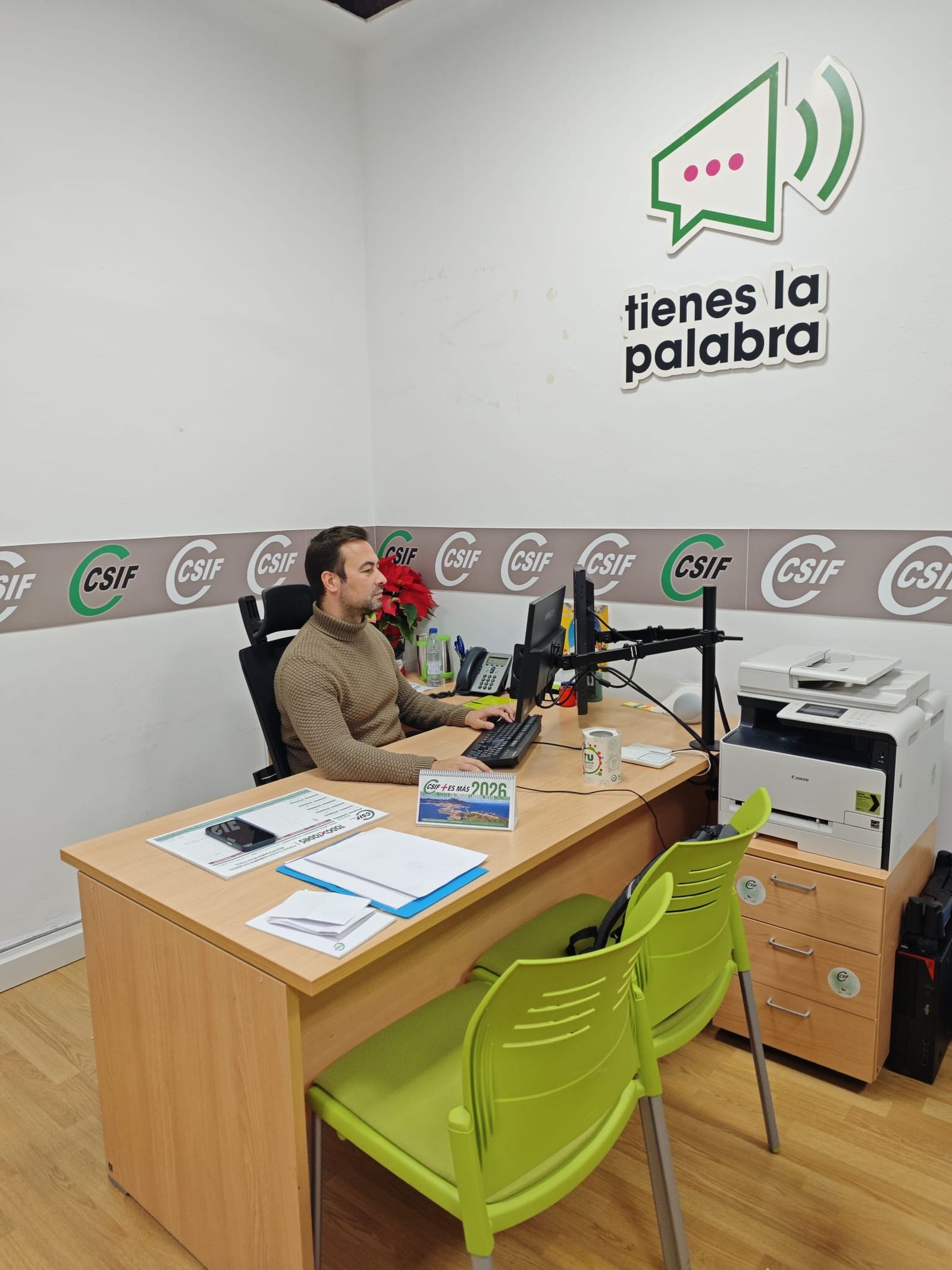 Iván Ramos, presidente del Sector de Administración Local y vicepresidente autonómico de CSIF.