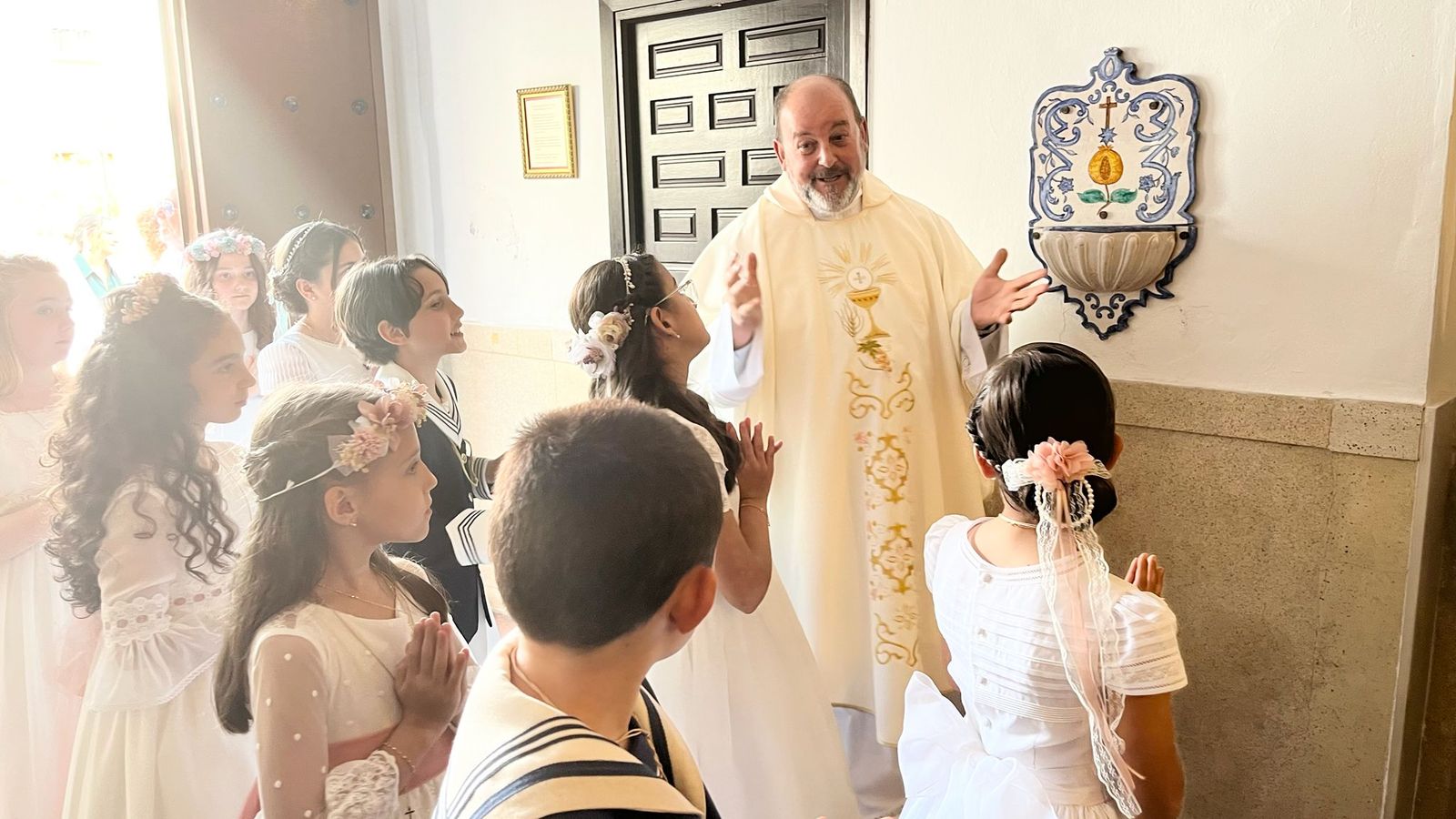 Sábado de comuniones en San Juan de Dios