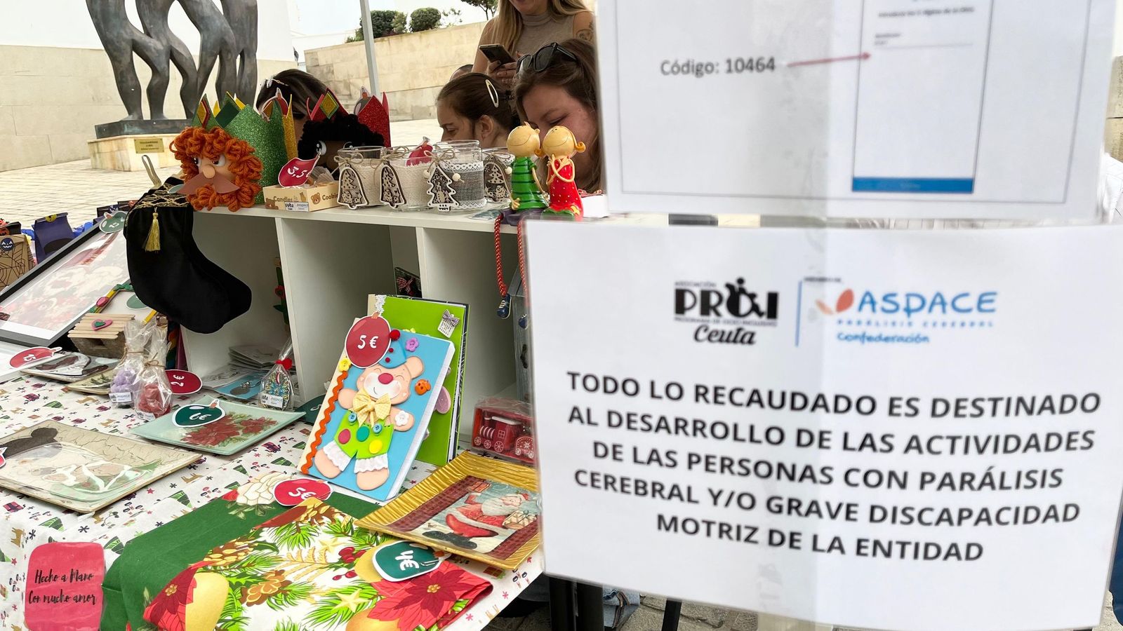 Parte de los trabajos expuestos