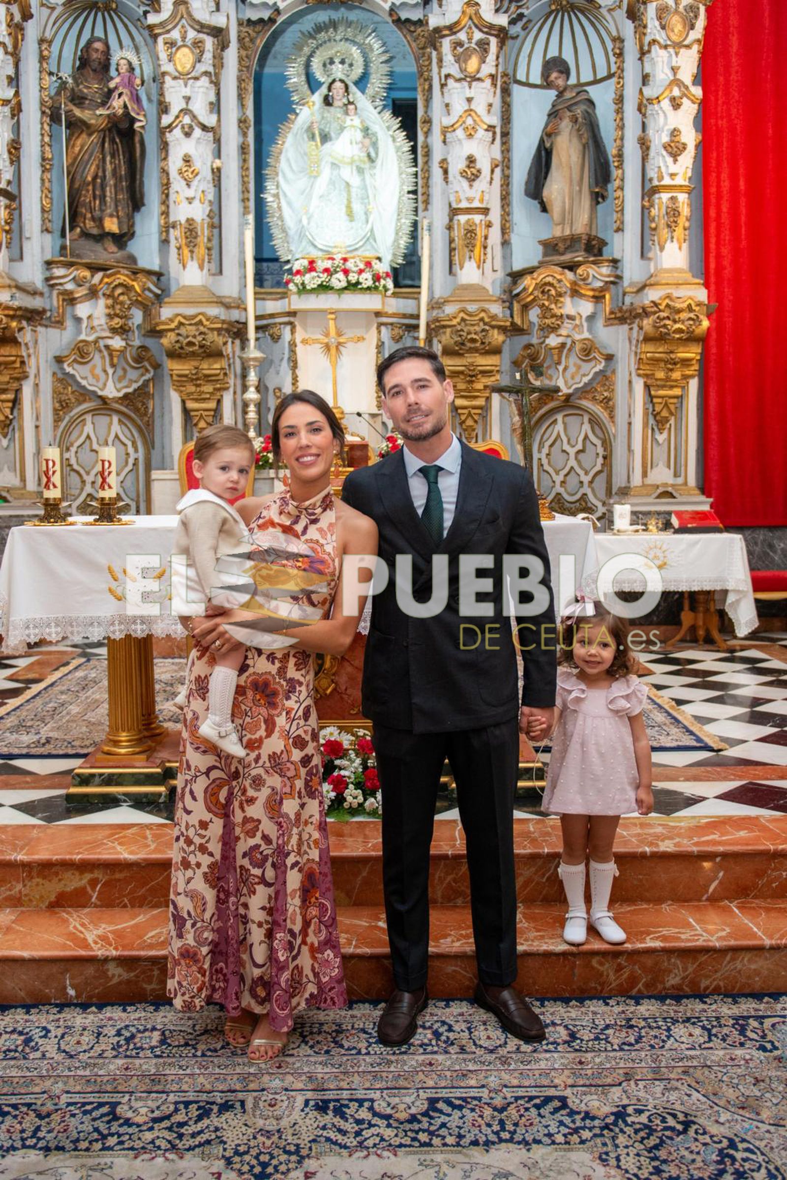 Bautizo de Nico en la  Iglesia de Nuestra Señora de  los Remedios