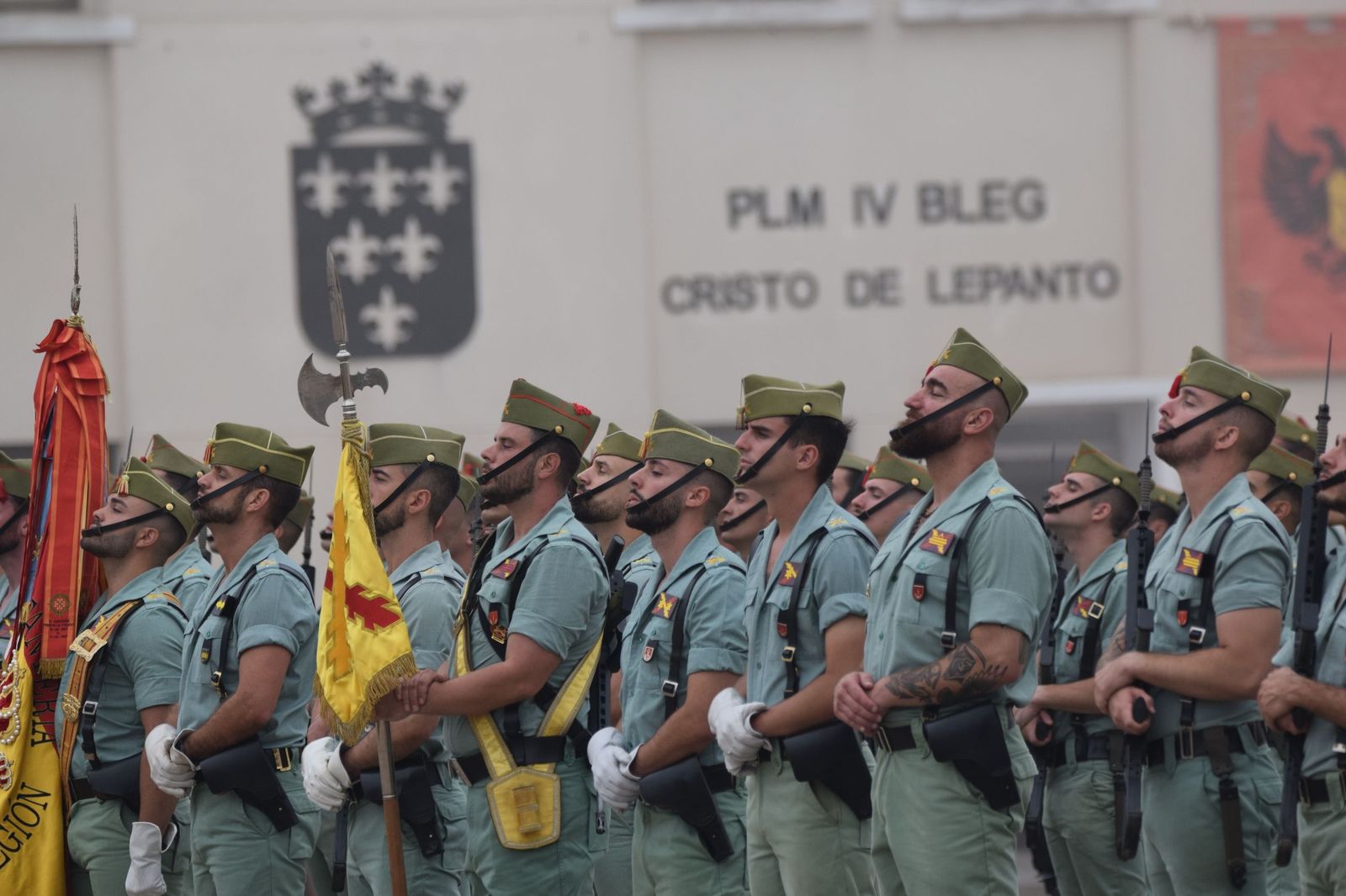 Brillante y marcial celebración del 105 Aniversario de la Legión