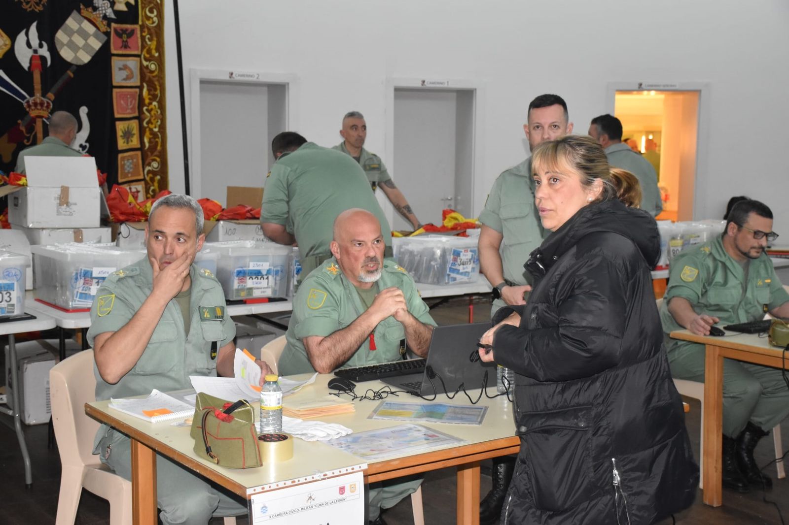 Comienza el reparto de dorsales para la X edición de la Cuna de la Legión