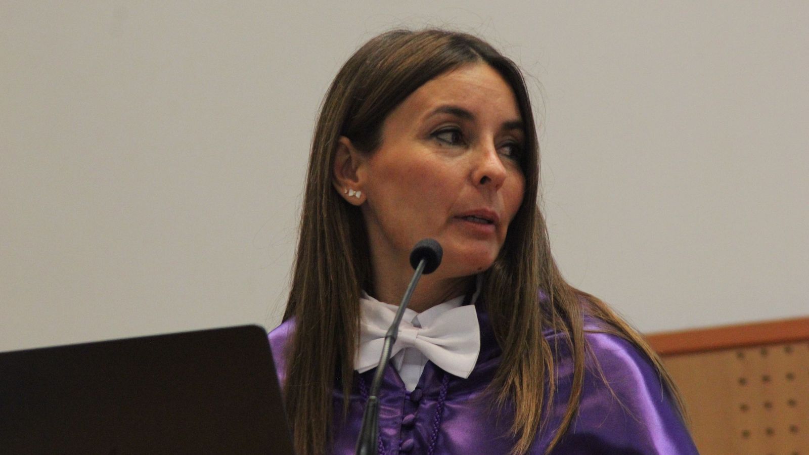 La directora del Centro de Investigación Biomédica de Granada, Cristina Sánchez.