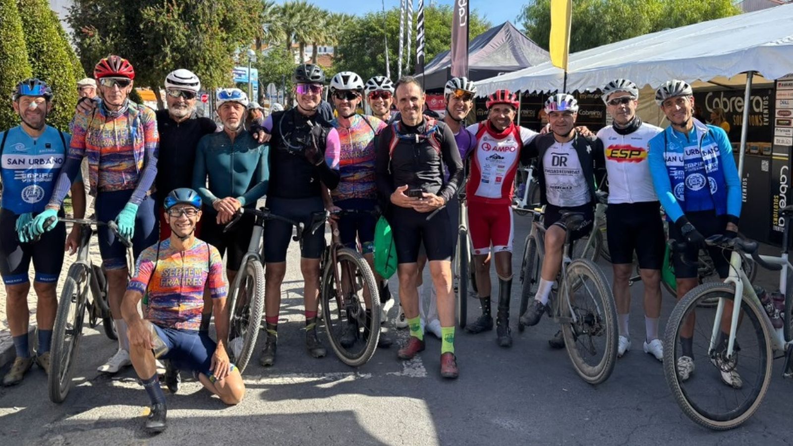 El equipo ceutí en las UCI Gravel World Series