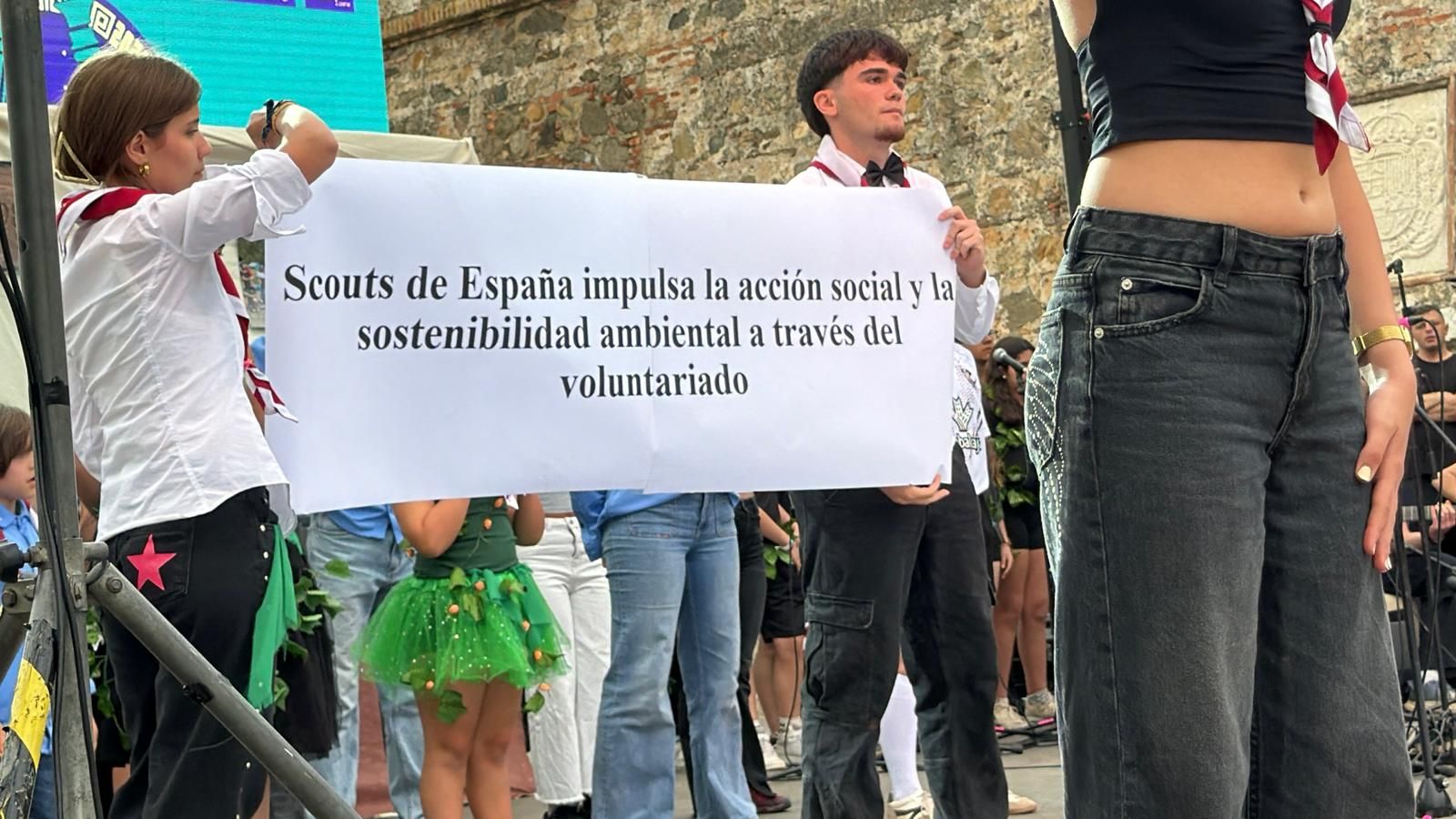 Ceuta brilla y deja el pabellón alto en el Festival Scout