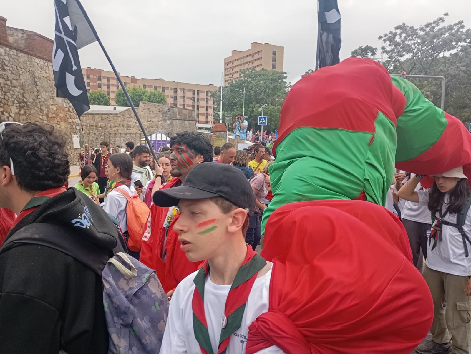 Ceuta brilla y deja el pabellón alto en el Festival Scout