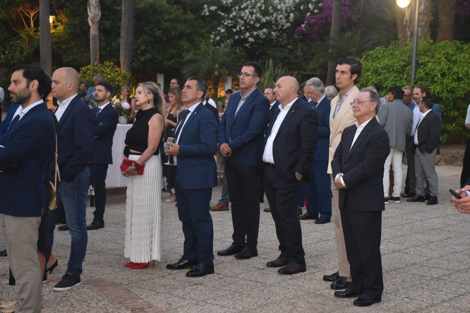 Una recepción el el Parque Marítimo, antesala del Forbes Ceuta AI & Tech Summit
