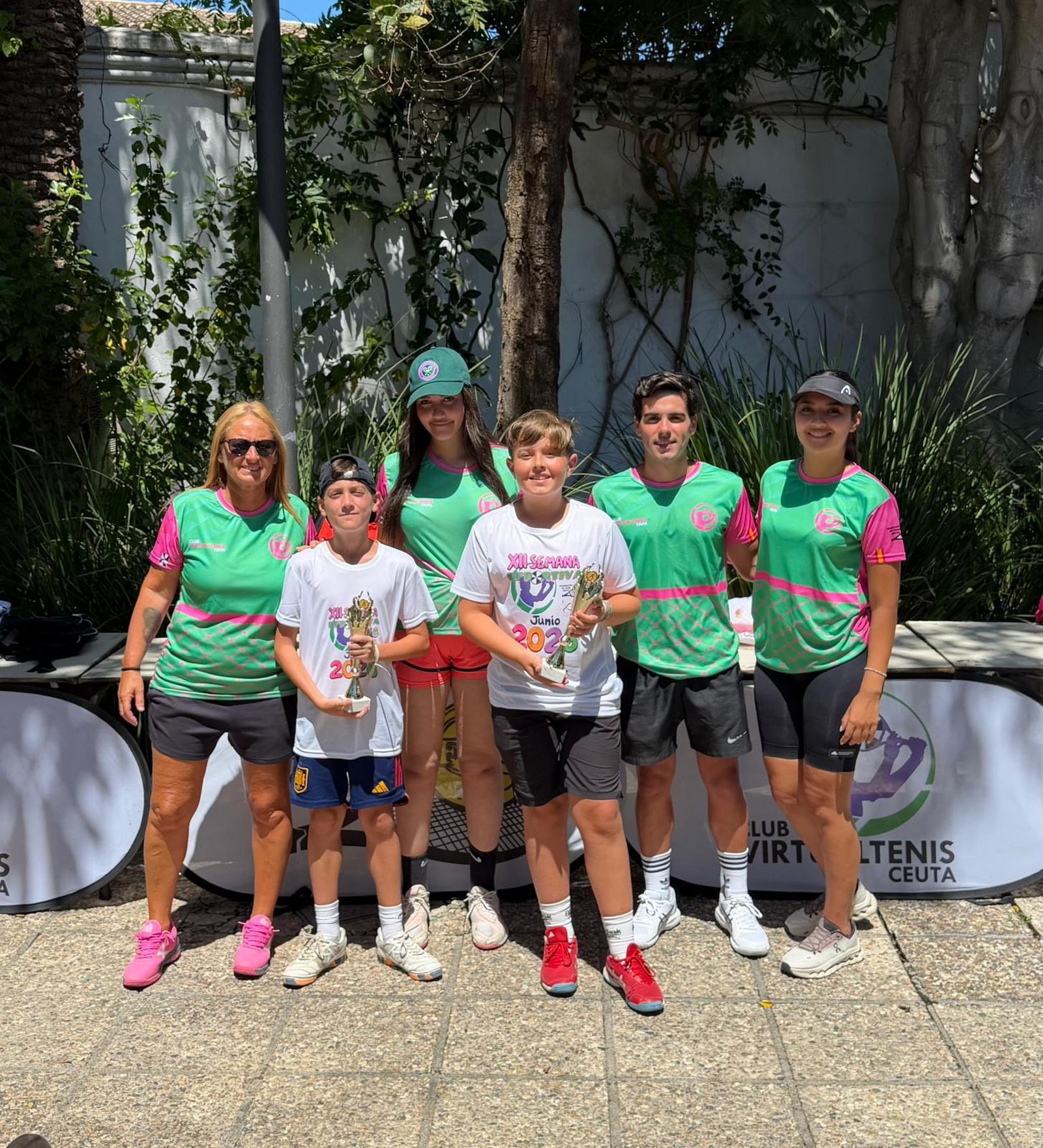 VirtualTenis Ceuta cierra su XII Semana Deportiva con una multitudinaria clausura y la vista puesta en septiembre