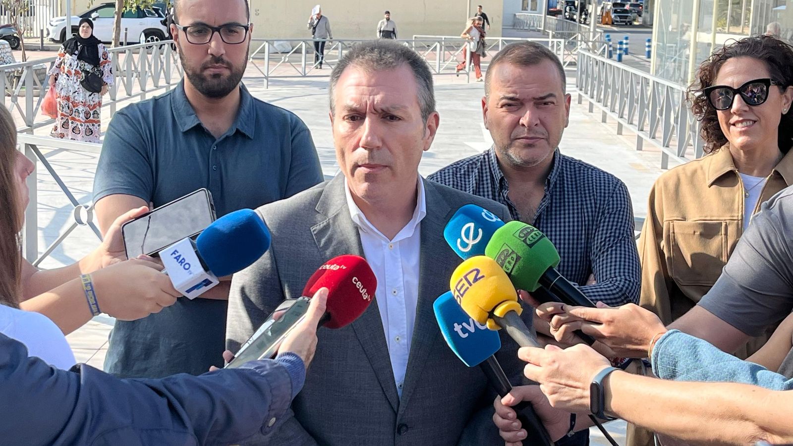 El director del área funcional de Fomento de la Delegación del Gobierno en Ceuta, Diego Martínez