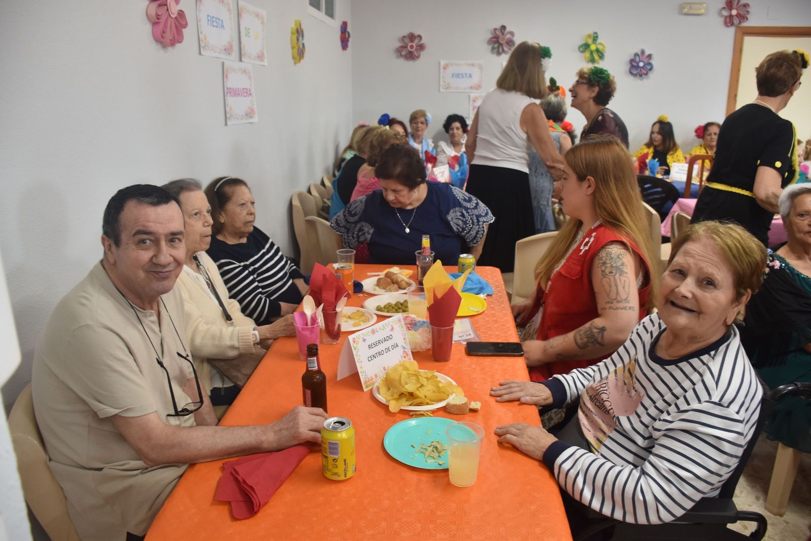 Villajovita se viste de feria para celebrar la primavera junto a sus mayores