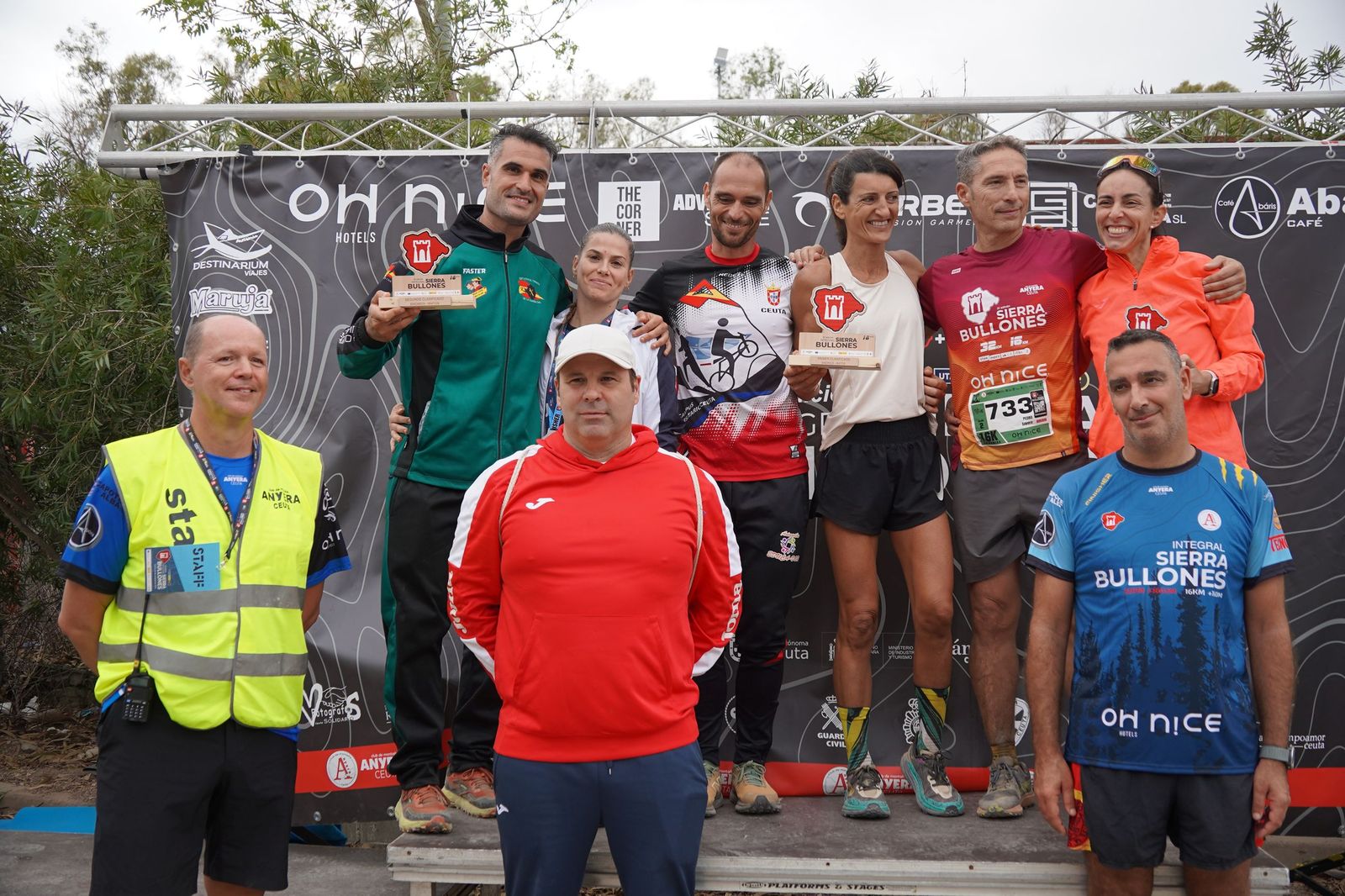 La entrega de trofeos cierra una nueva edición de la 'Sierra de Bullones¡
