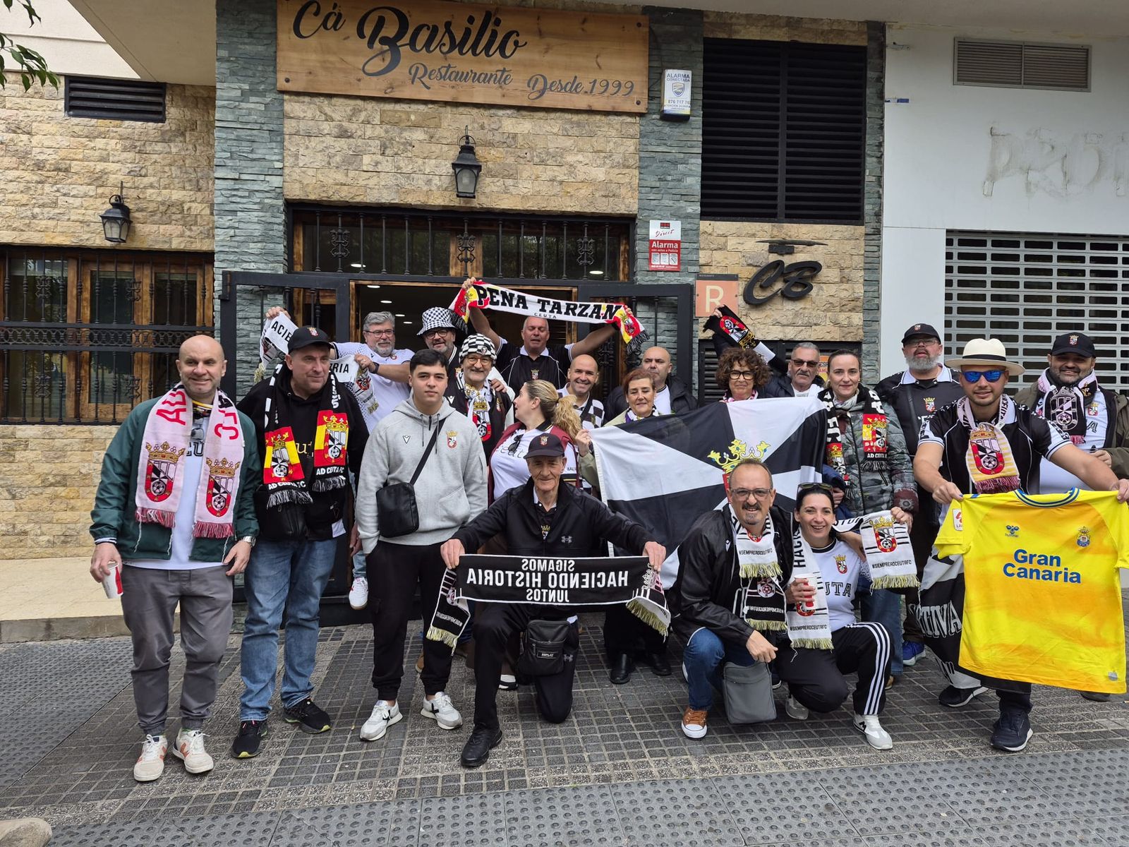 Afición de la AD Ceuta