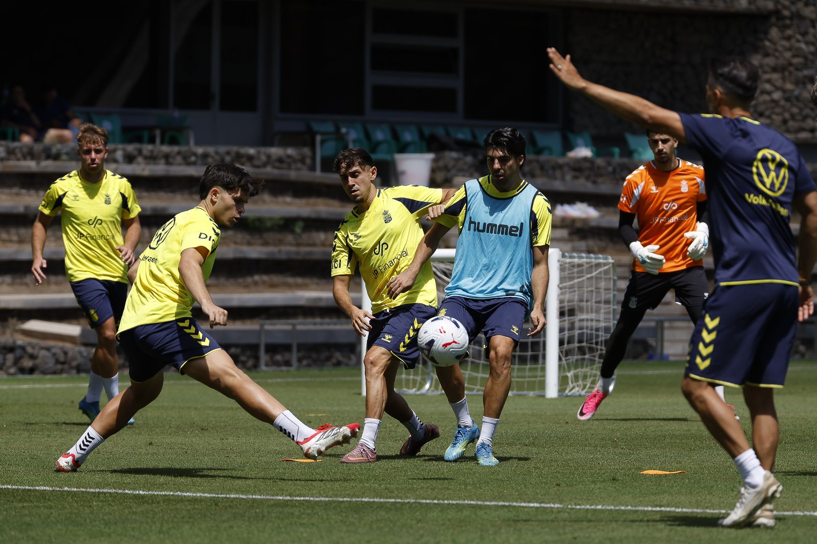 Entrenamiento de la UD Las Palmas