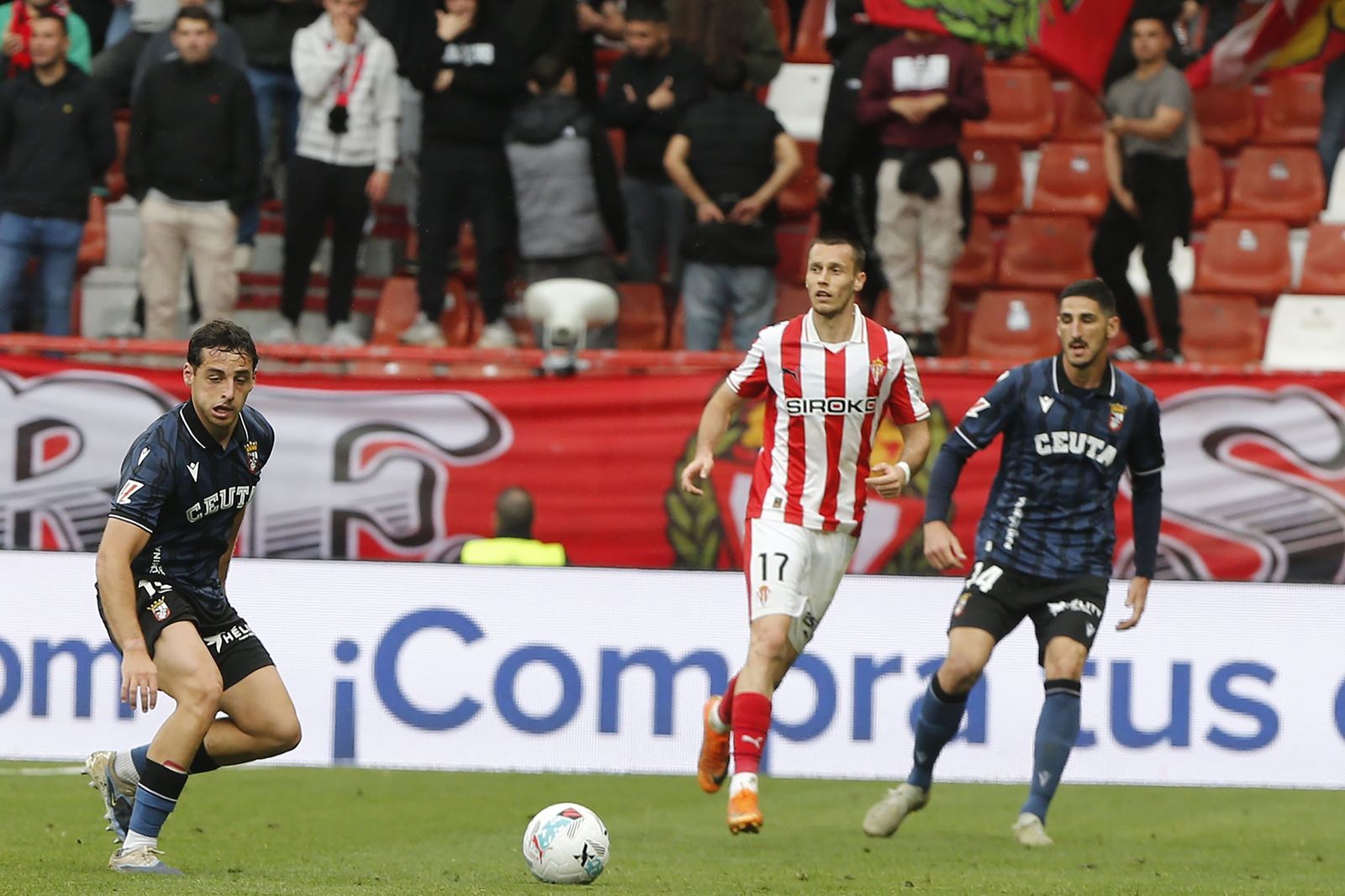 Partido Sporting de Gijón-AD Ceuta