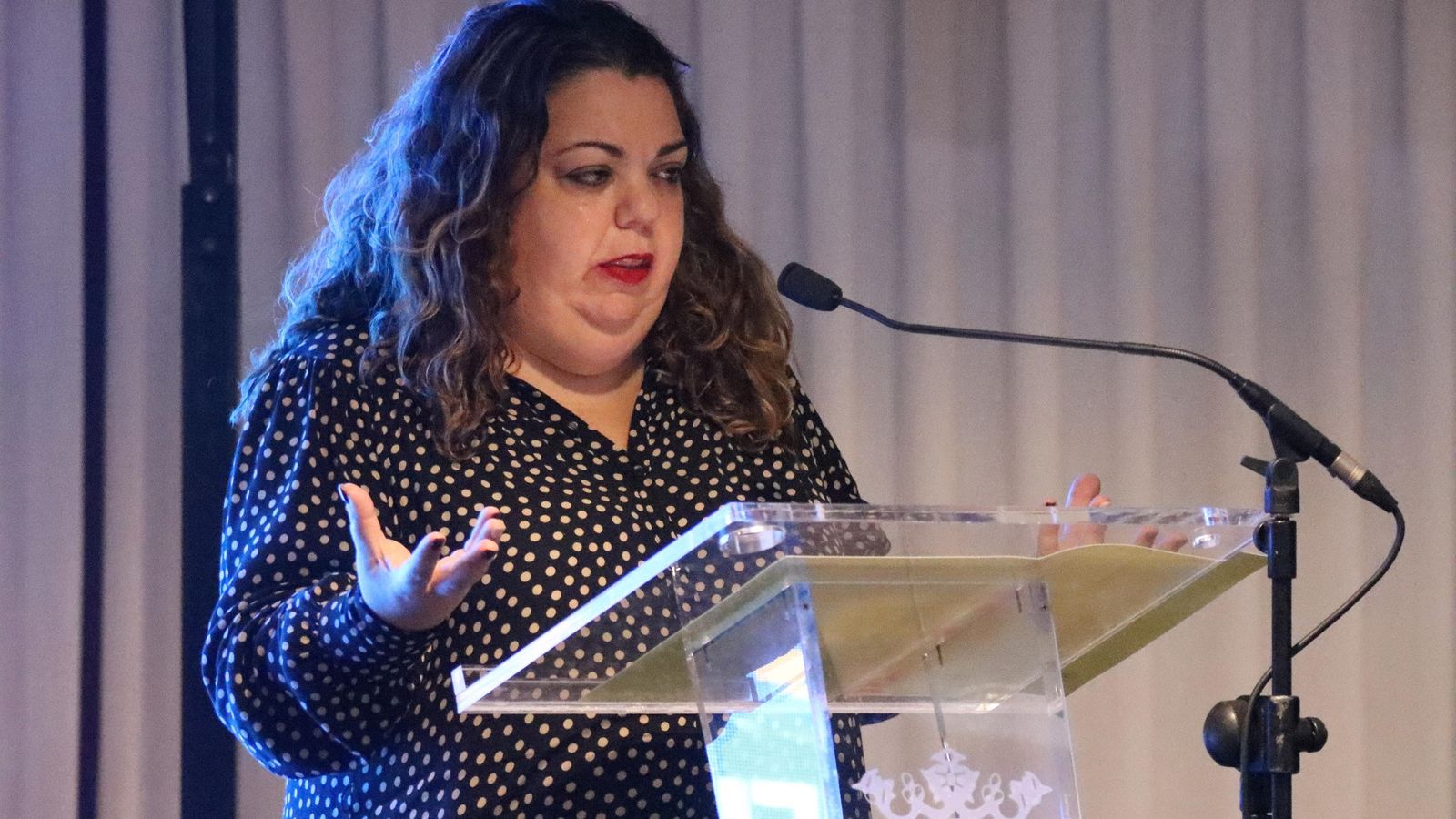 La delegada del Gobierno en Ceuta, Cristina Pérez, ha subrayado la importancia de la tecnología, el emprendimiento y la colaboración público-privada en la transformación económica de Ceuta La delegada del Gobierno en Ceuta, Cristina Pérez, ha subrayado la importancia de la tecnología, el emprendimiento y la colaboración público-privada en la transformación económica de Ceuta