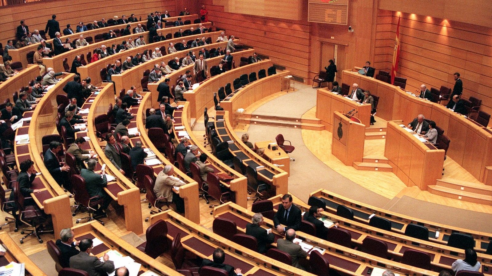 Reunión del plenario del Senado