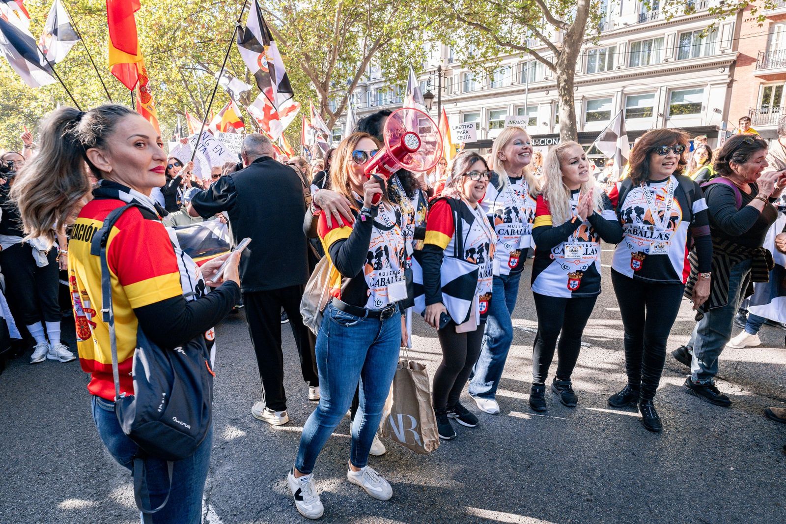 La voz de los caballas llega a la capital