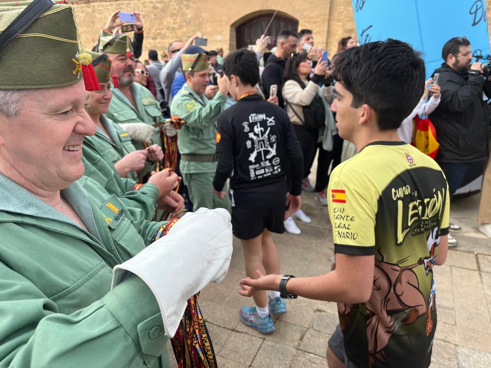 La previa y el inicio de la X Cuna de la Legión a través del objetivo de Reduan