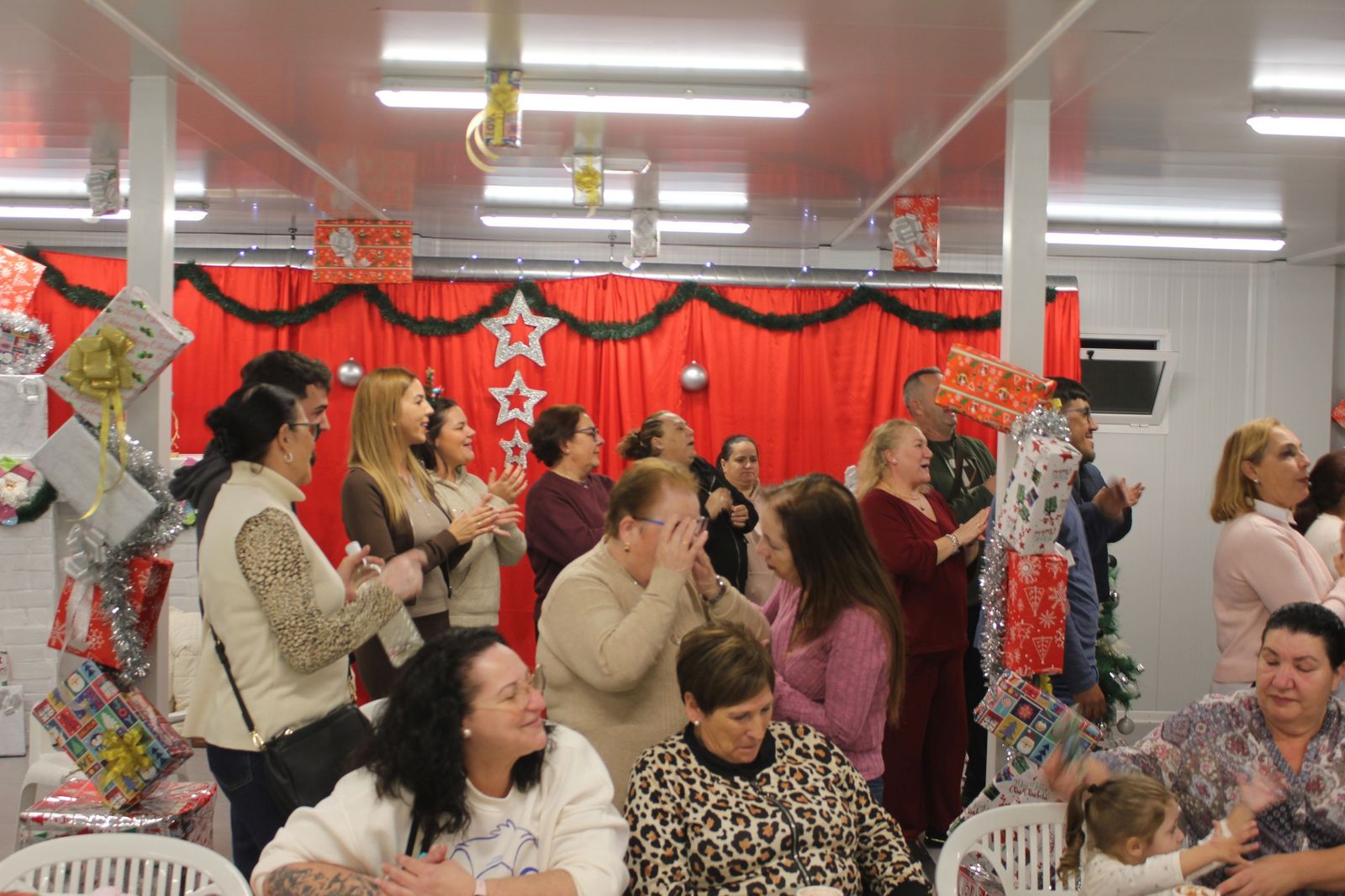 Una chocolatada especial en Juan XXIII