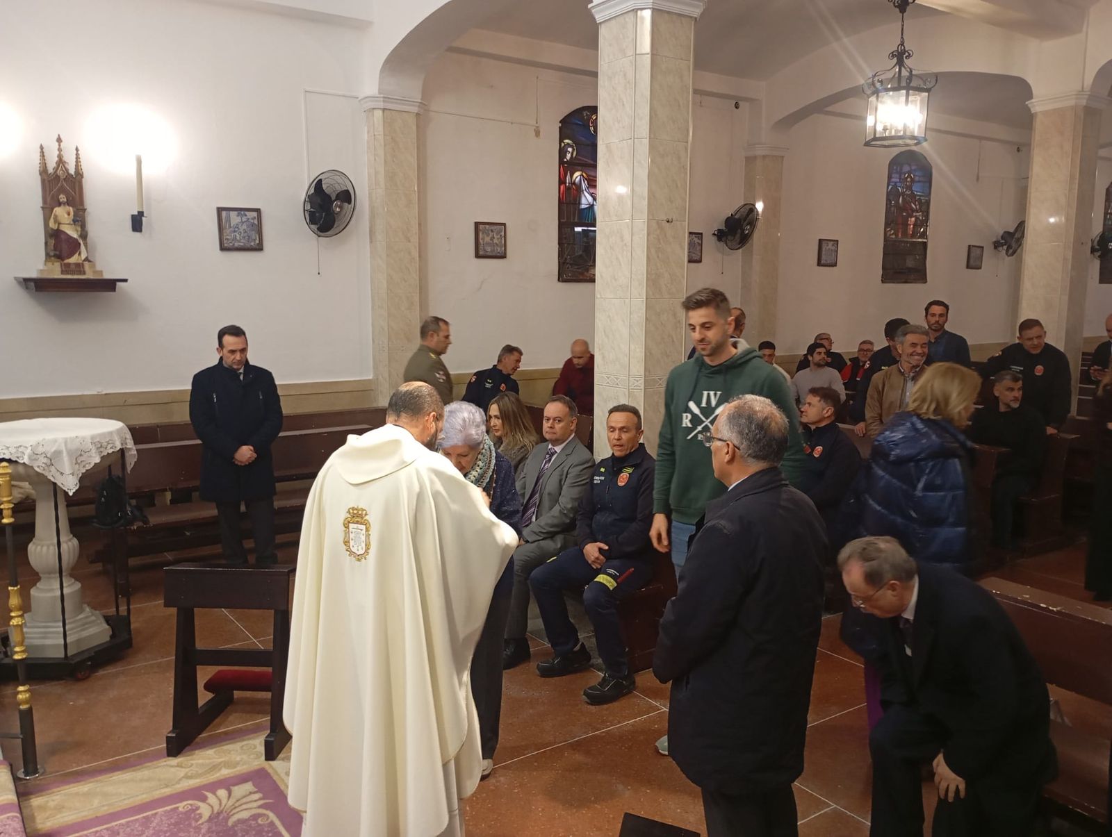 Los Bomberos honran a su Patrón en Villajovita