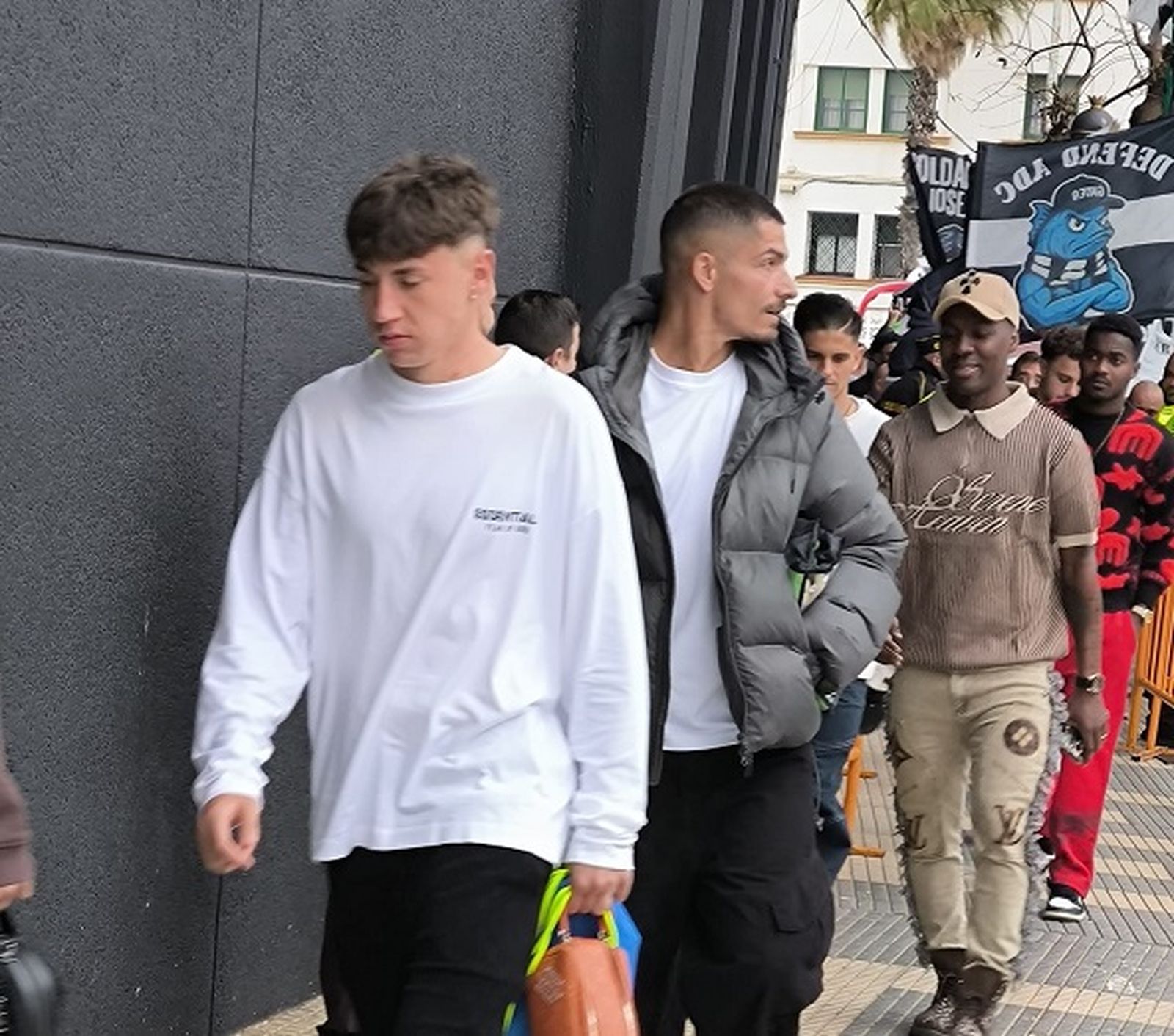 Asi vivió Nicol's la previa del partido AD Ceuta-Racing