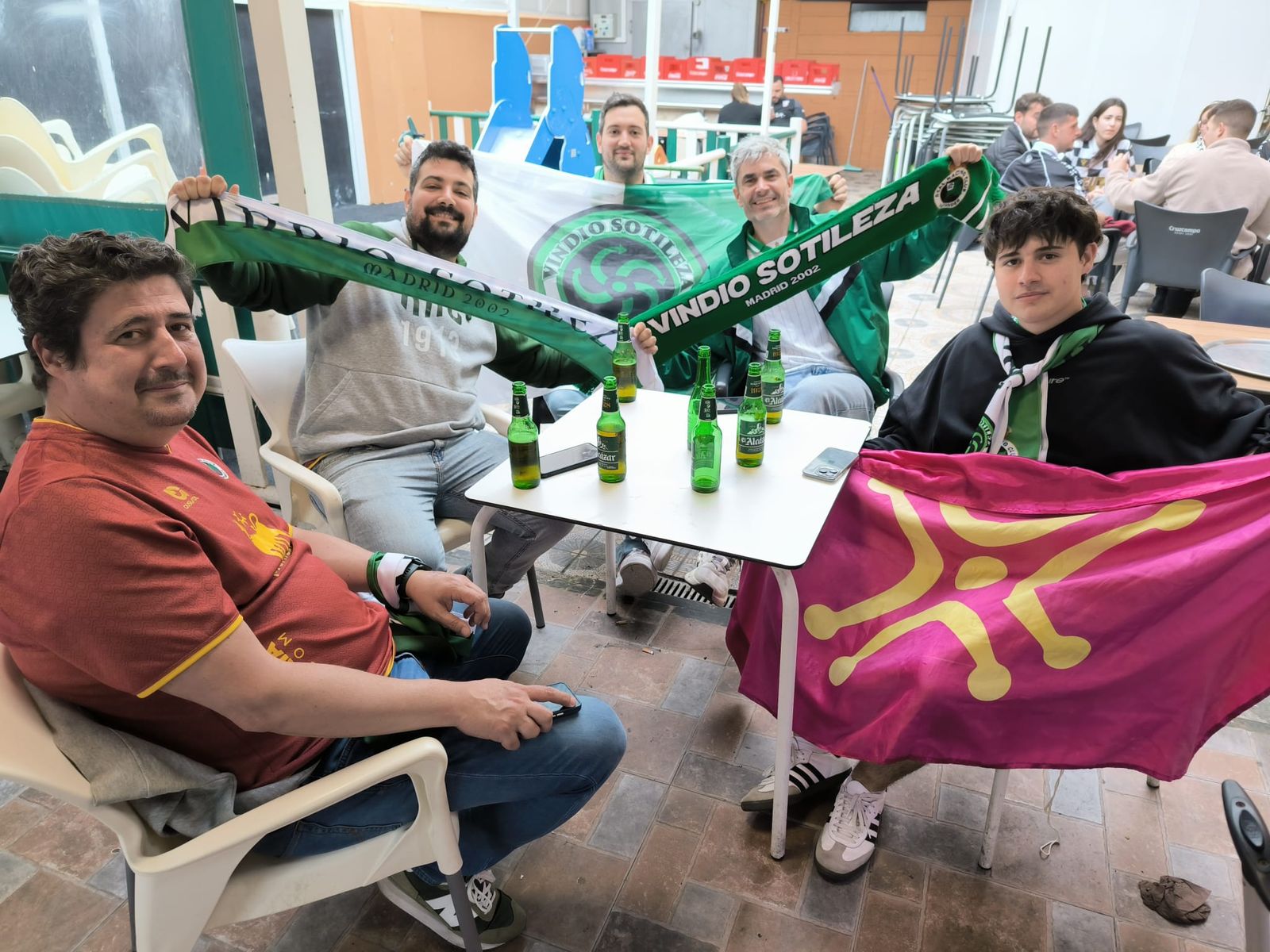 Asi vivió Nicol's la previa del partido AD Ceuta-Racing