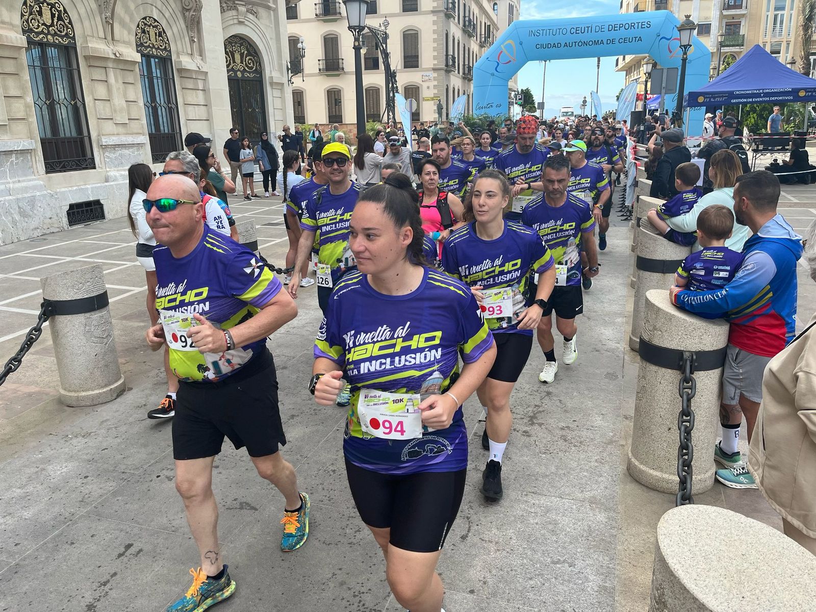 Una gran participación en la carrera de Proi