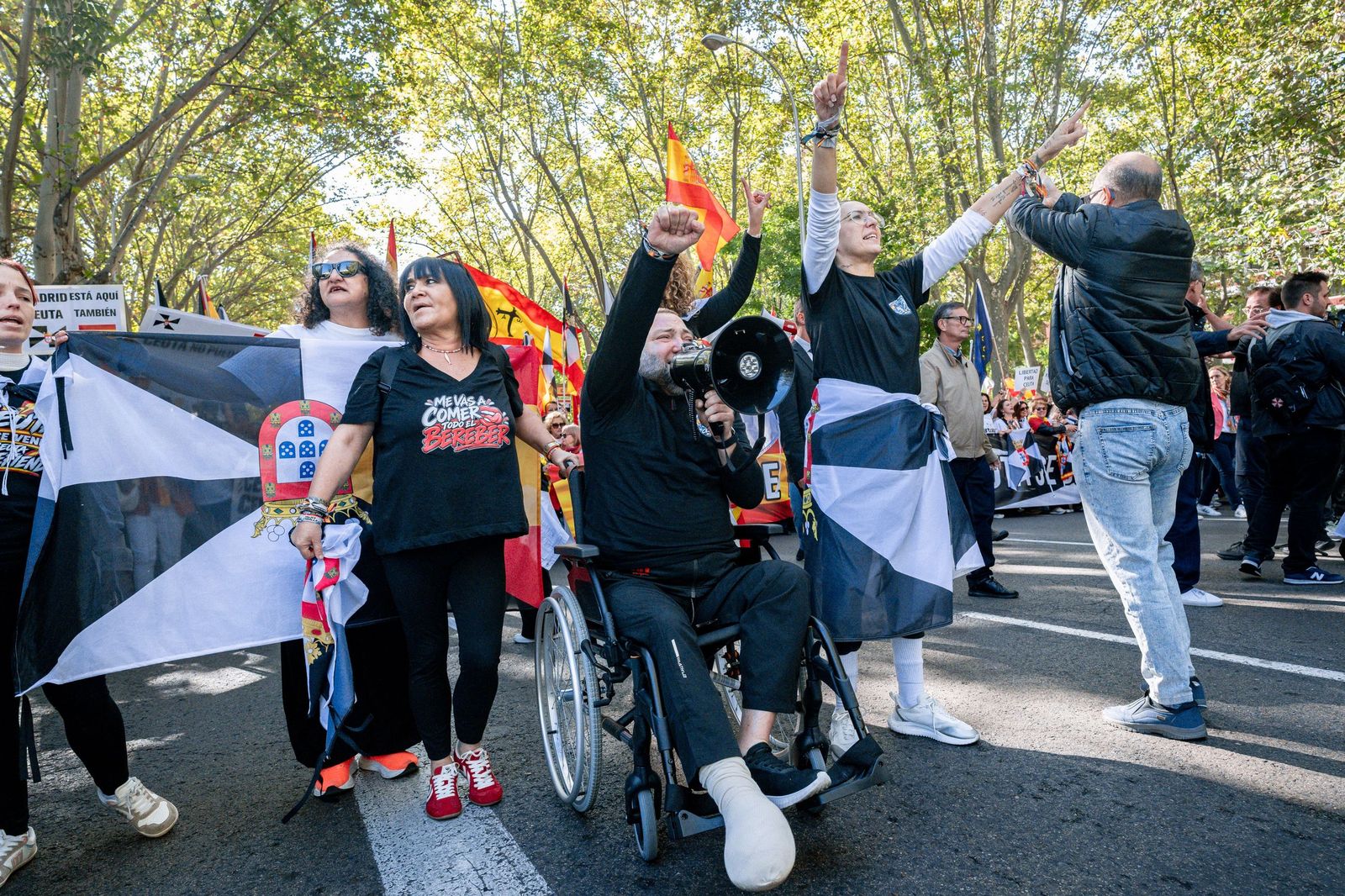 La voz de los caballas llega a la capital