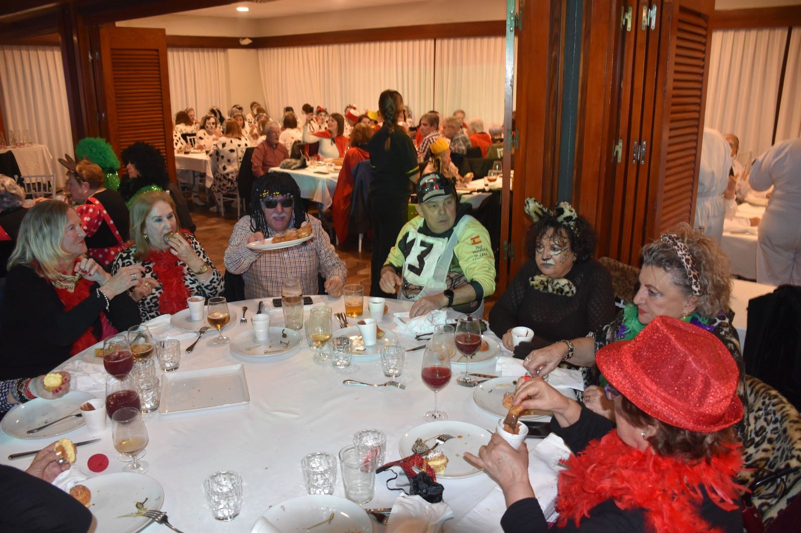 Los mayores también celebran el Carnaval