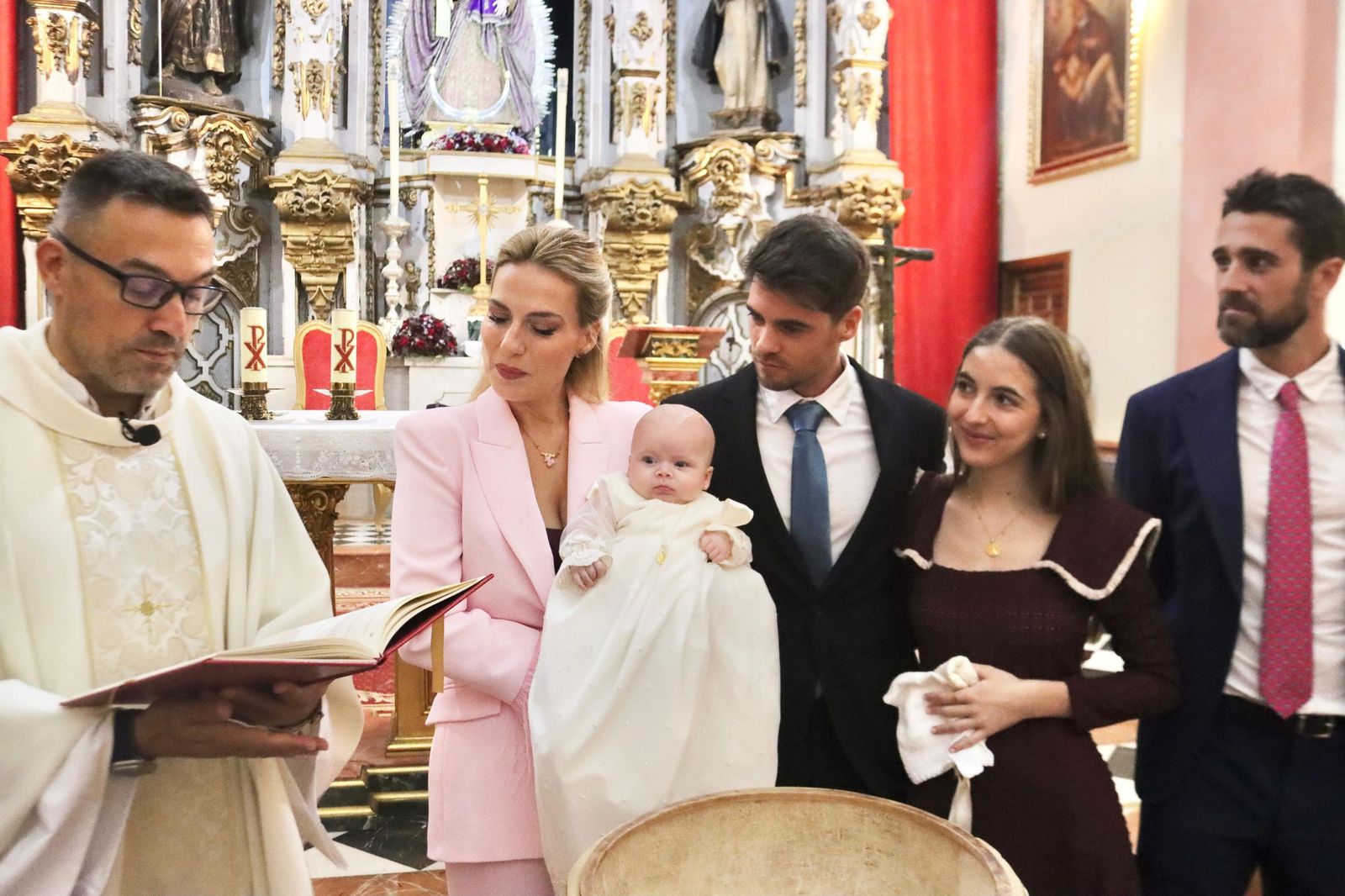 Bautizo de Minerva María en Los Remedios