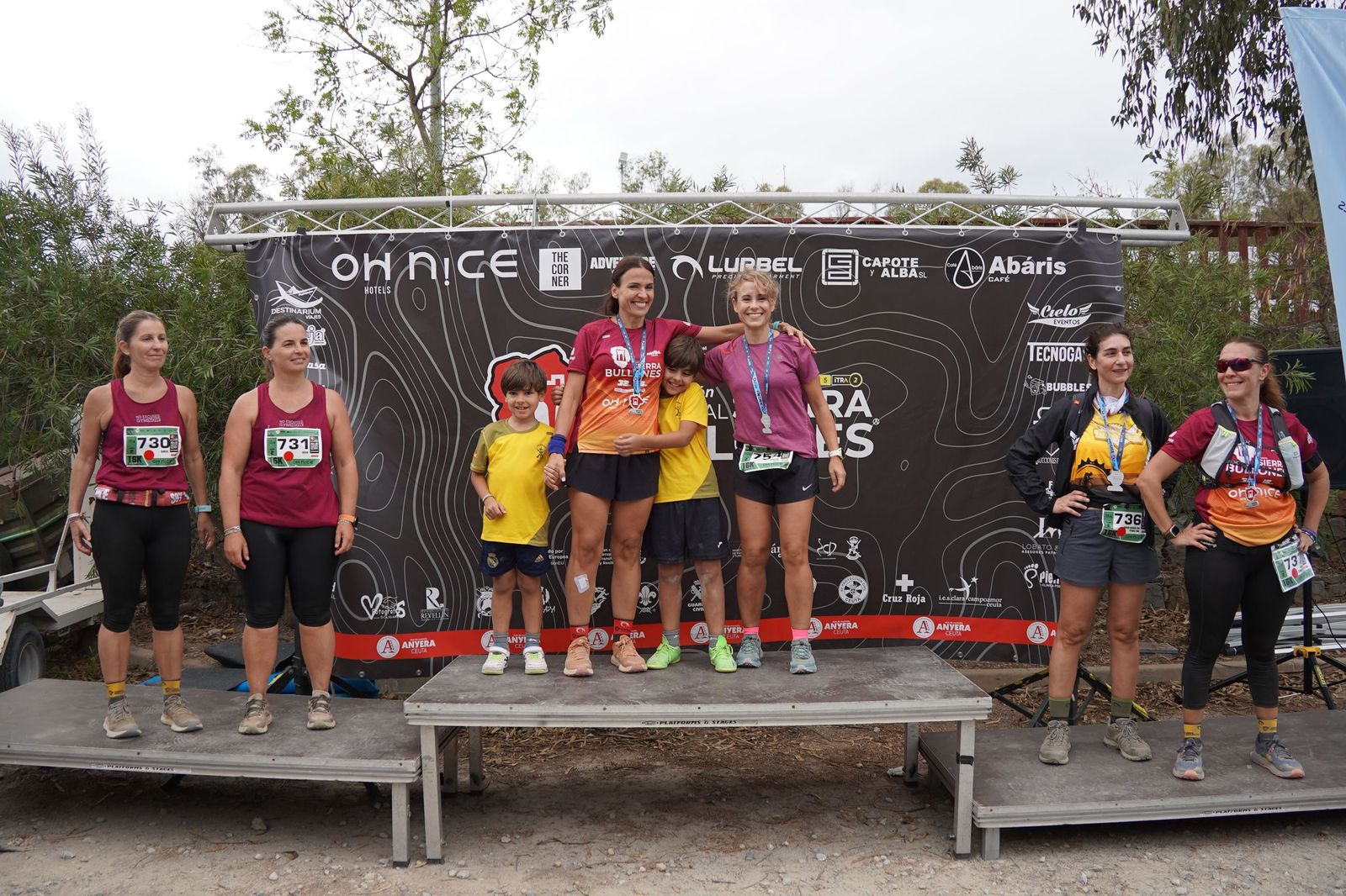 La entrega de trofeos cierra una nueva edición de la 'Sierra de Bullones¡