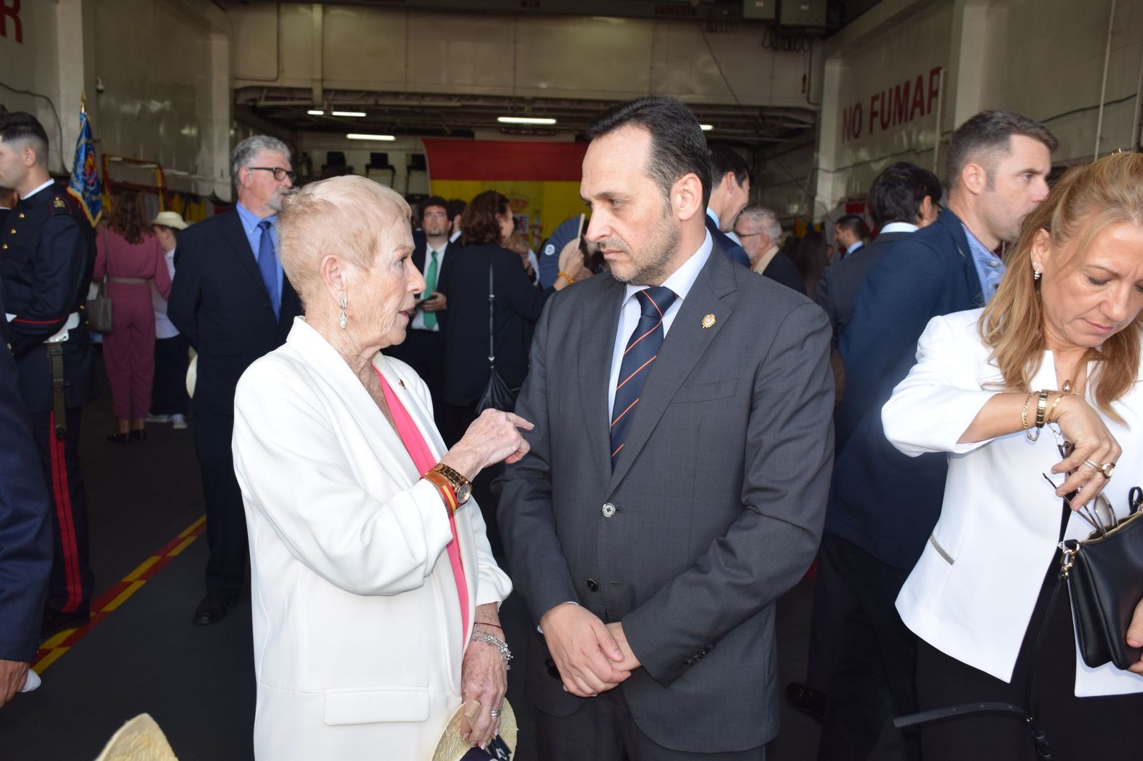 Emotiva jura de bandera a bordo del 'Castilla'