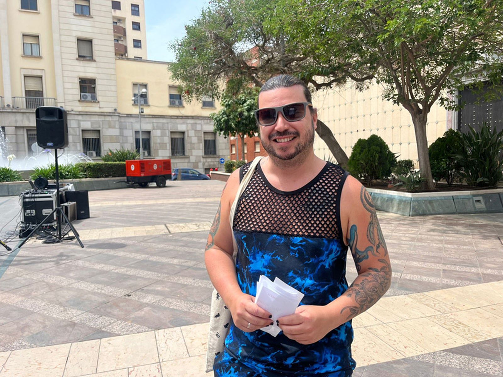 Dani con sus premios./ FOTO C.L.