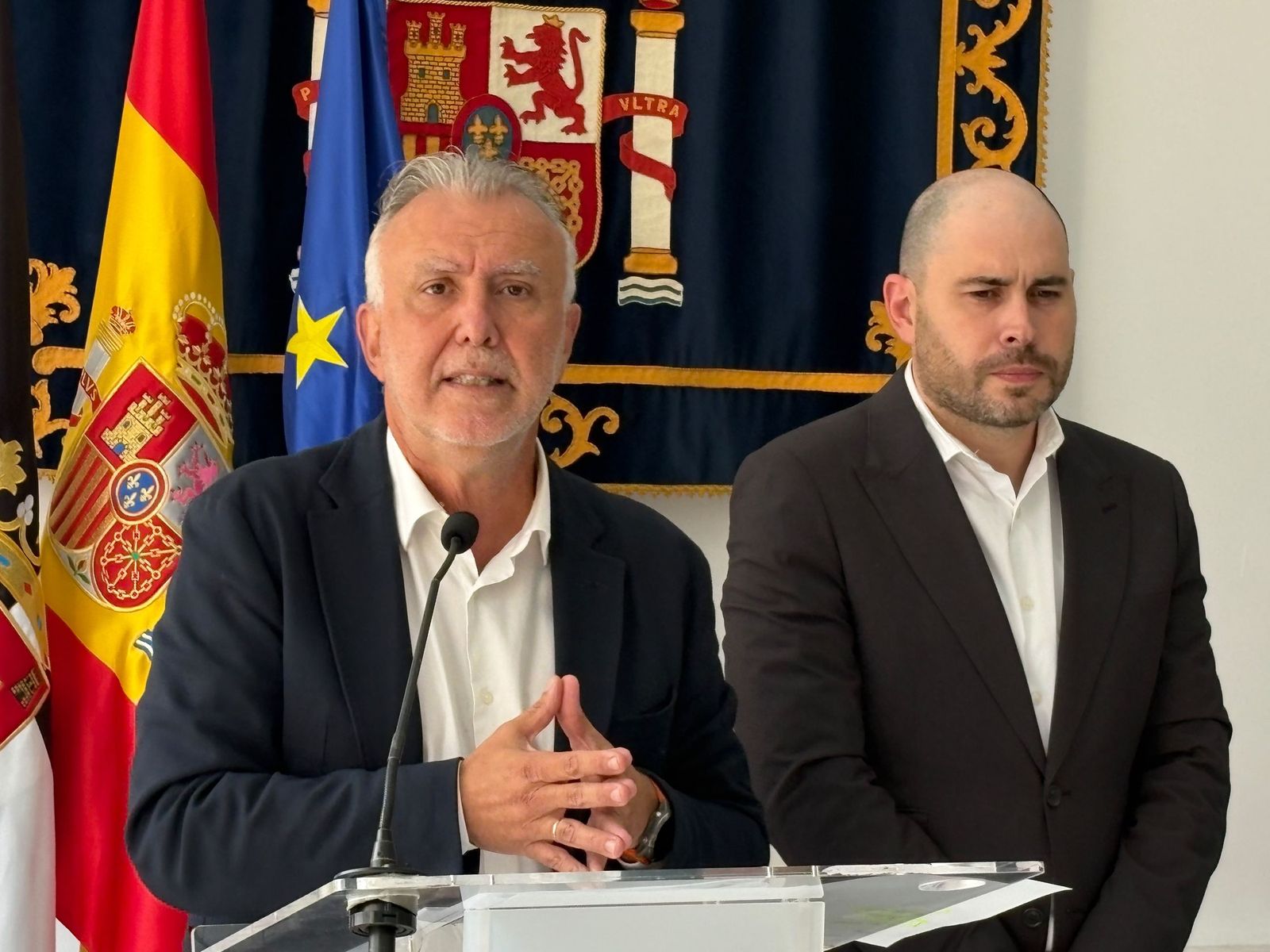 El ministro de Política Territorial y coordinador del mando único, Ángel Víctor Torres