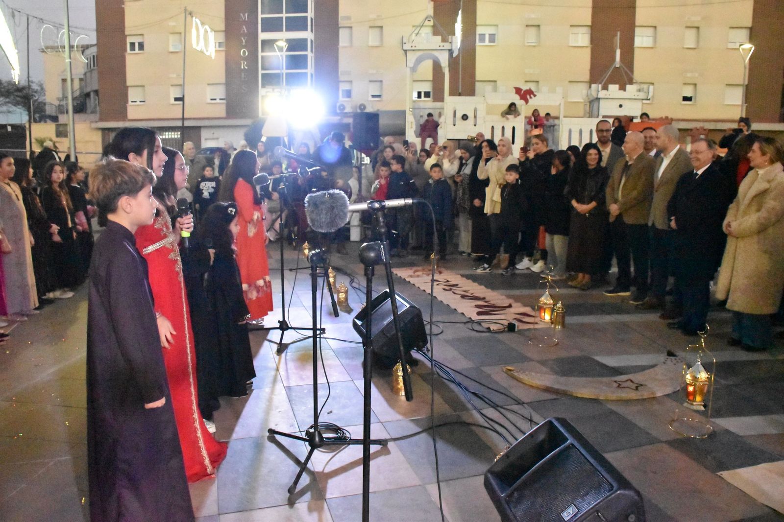 Ceuta ya luce su alumbrado por Ramadán