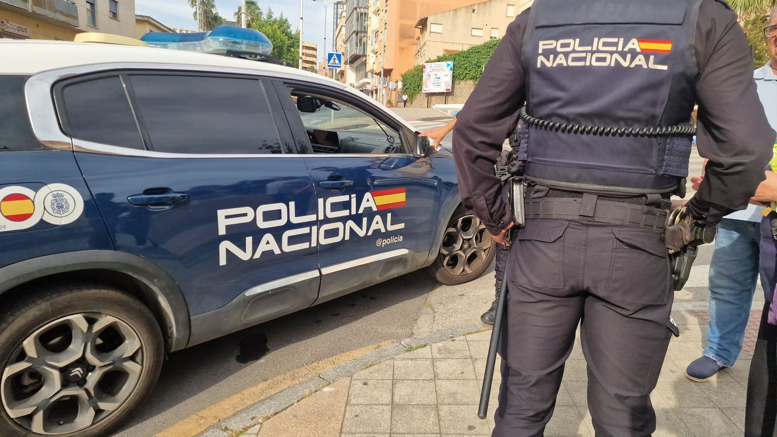 La Policía Nacional se desplazó de manera inmediata al lugar de los hechos