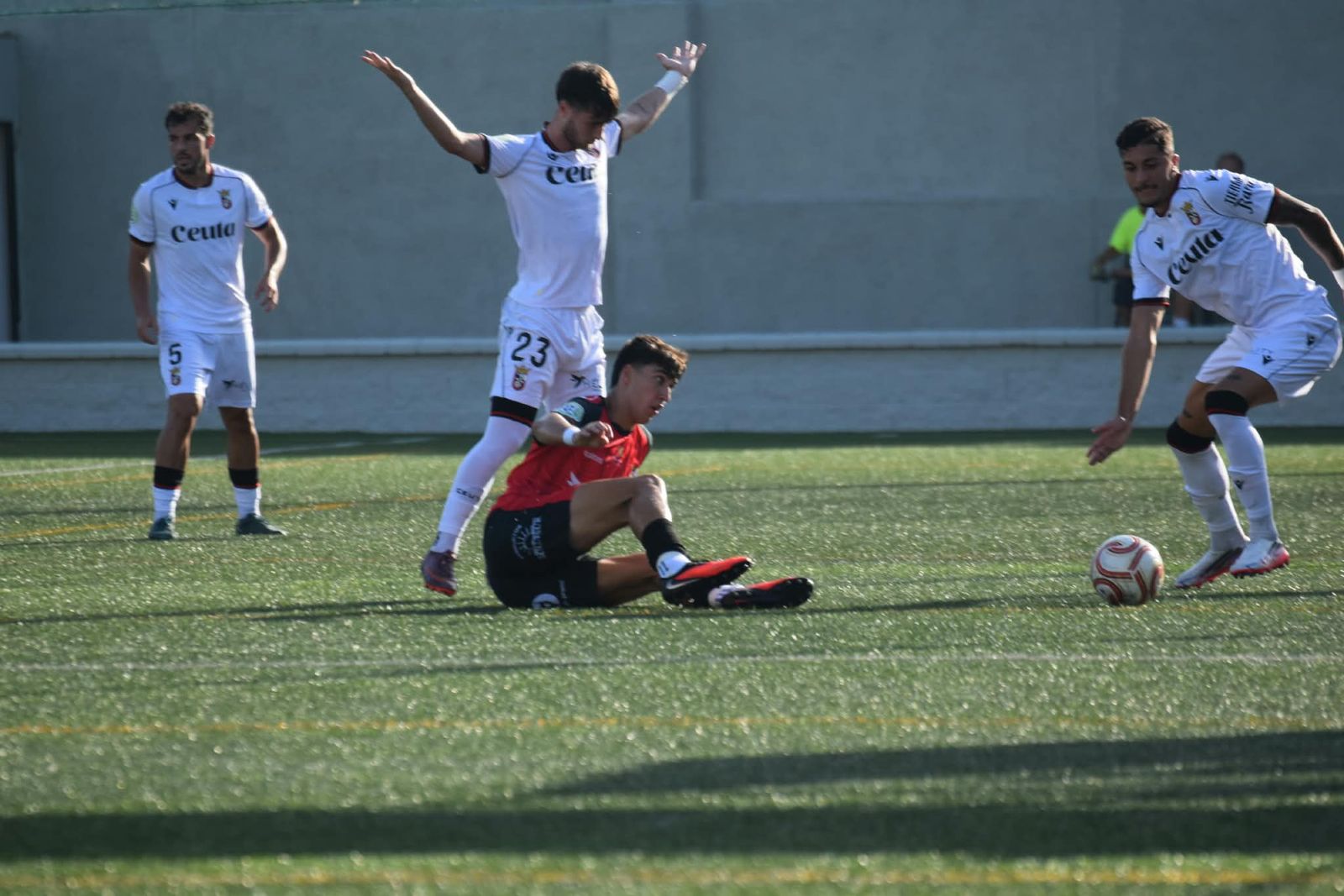 La AD Ceuta B sucumbe frente al Egabrense en su debut en el ‘Pirri’