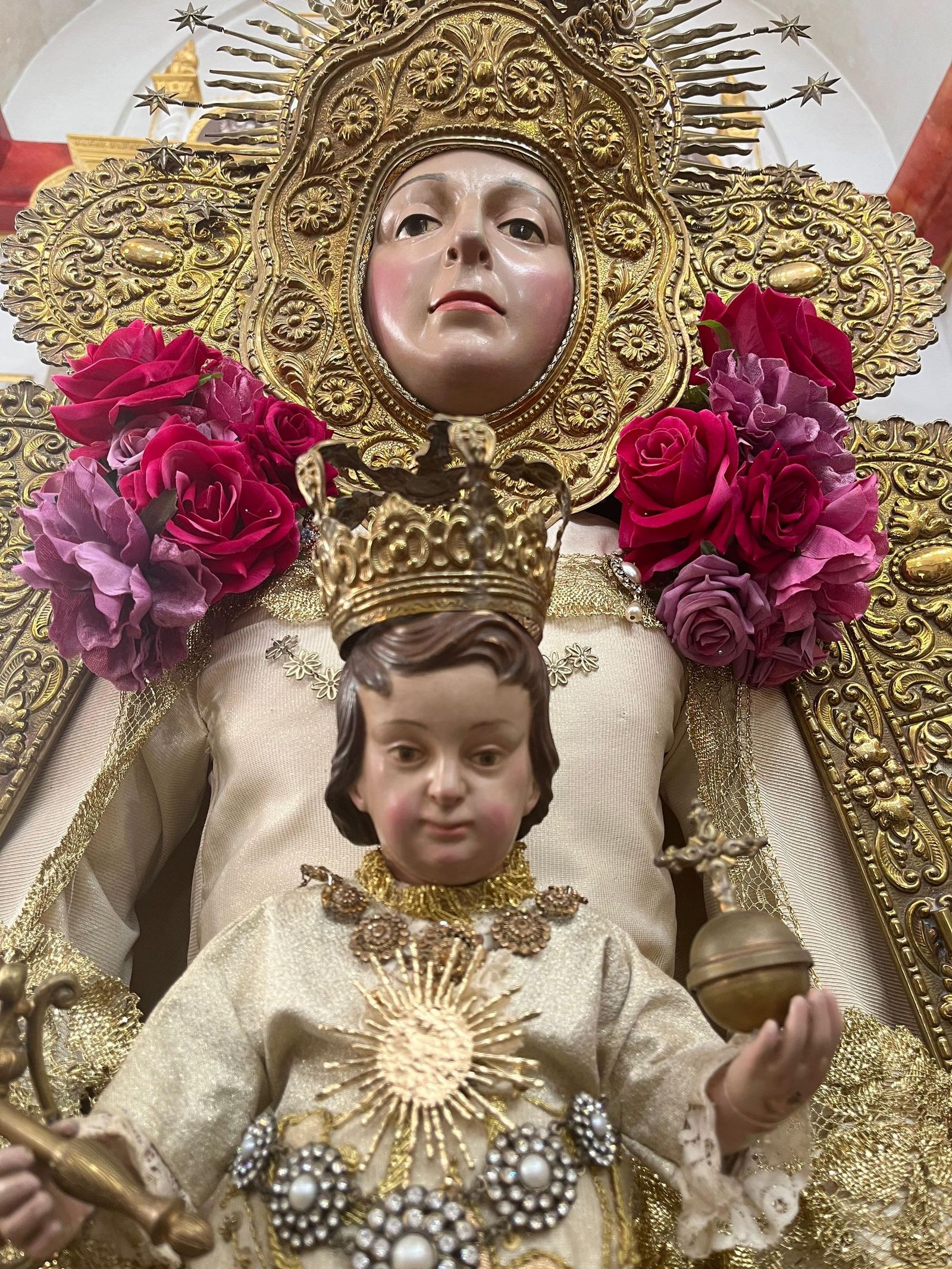 Bautizo de Mérida en la Iglesia de Santa Teresa de Jesús